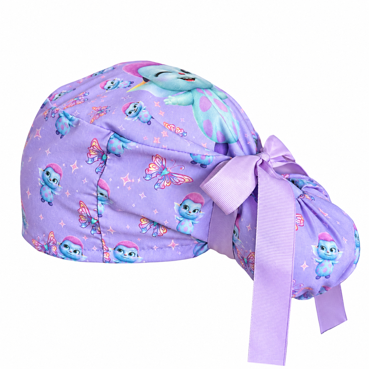 Magical Fairy-Inspired Scrub Cap | Colorful Y2K Surgical Hat | Handmade Medical Cap