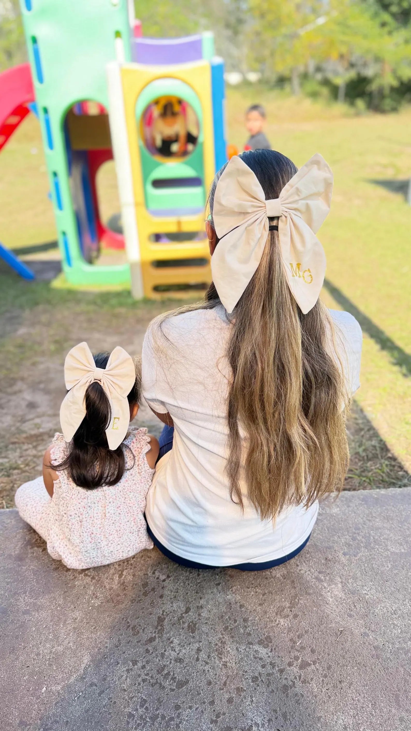 Custom Initials Bow