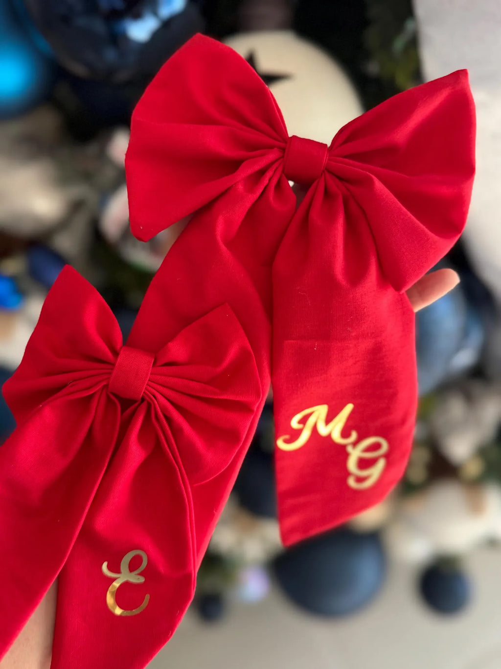 Custom Initials Bow
