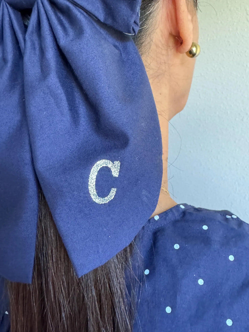 Custom Initials Bow