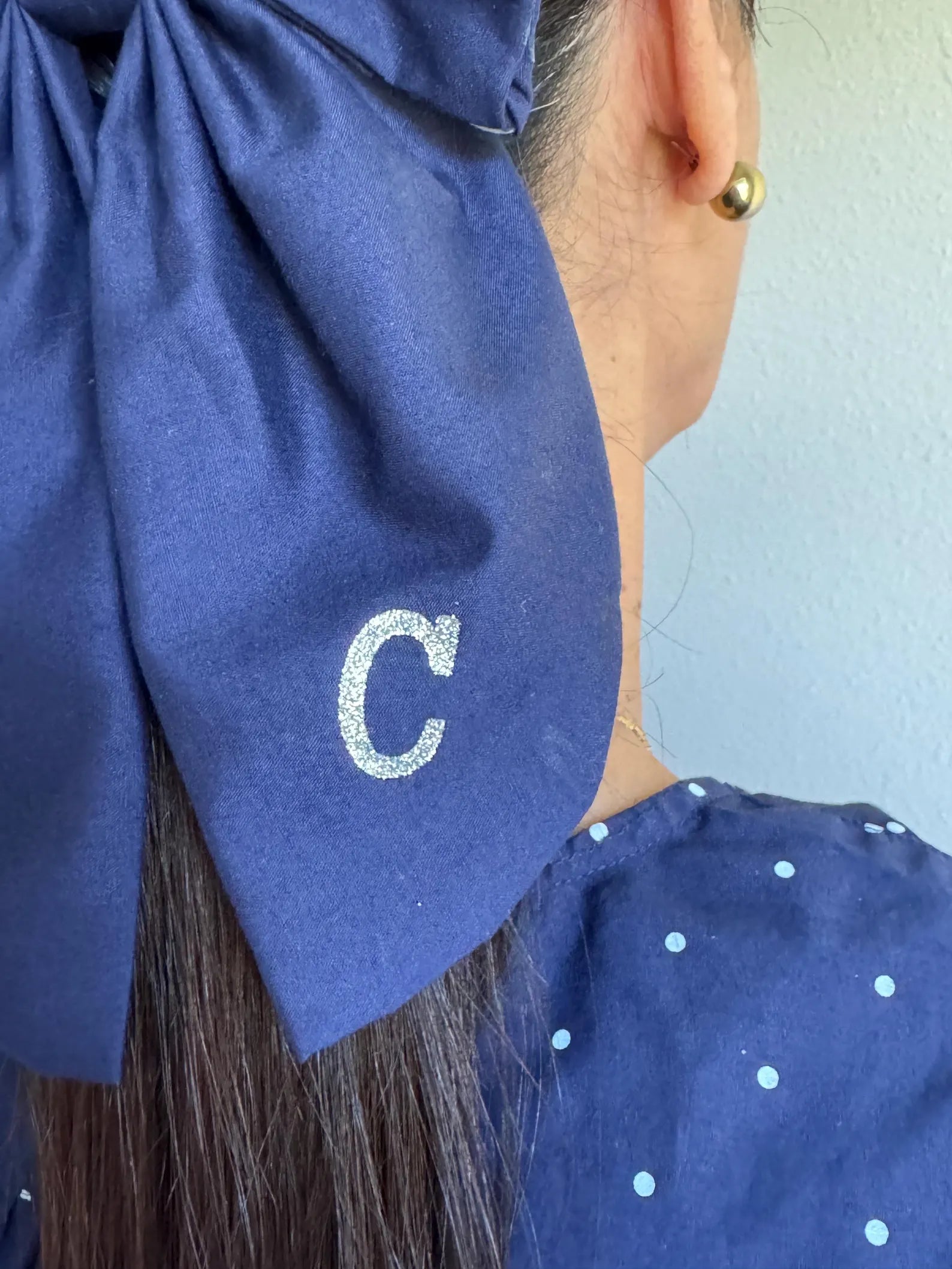 Custom Initials Bow