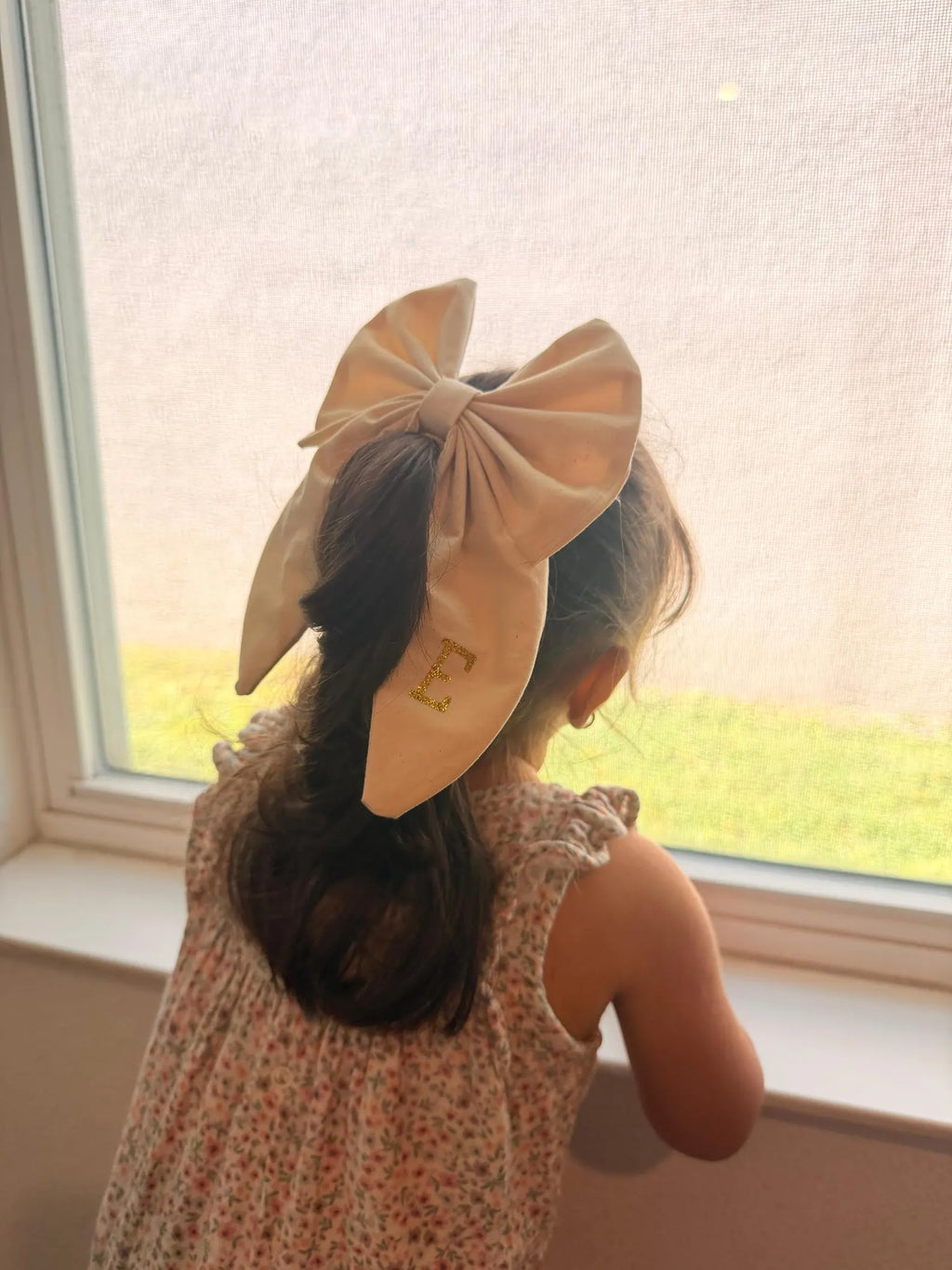 Custom Initials Bow