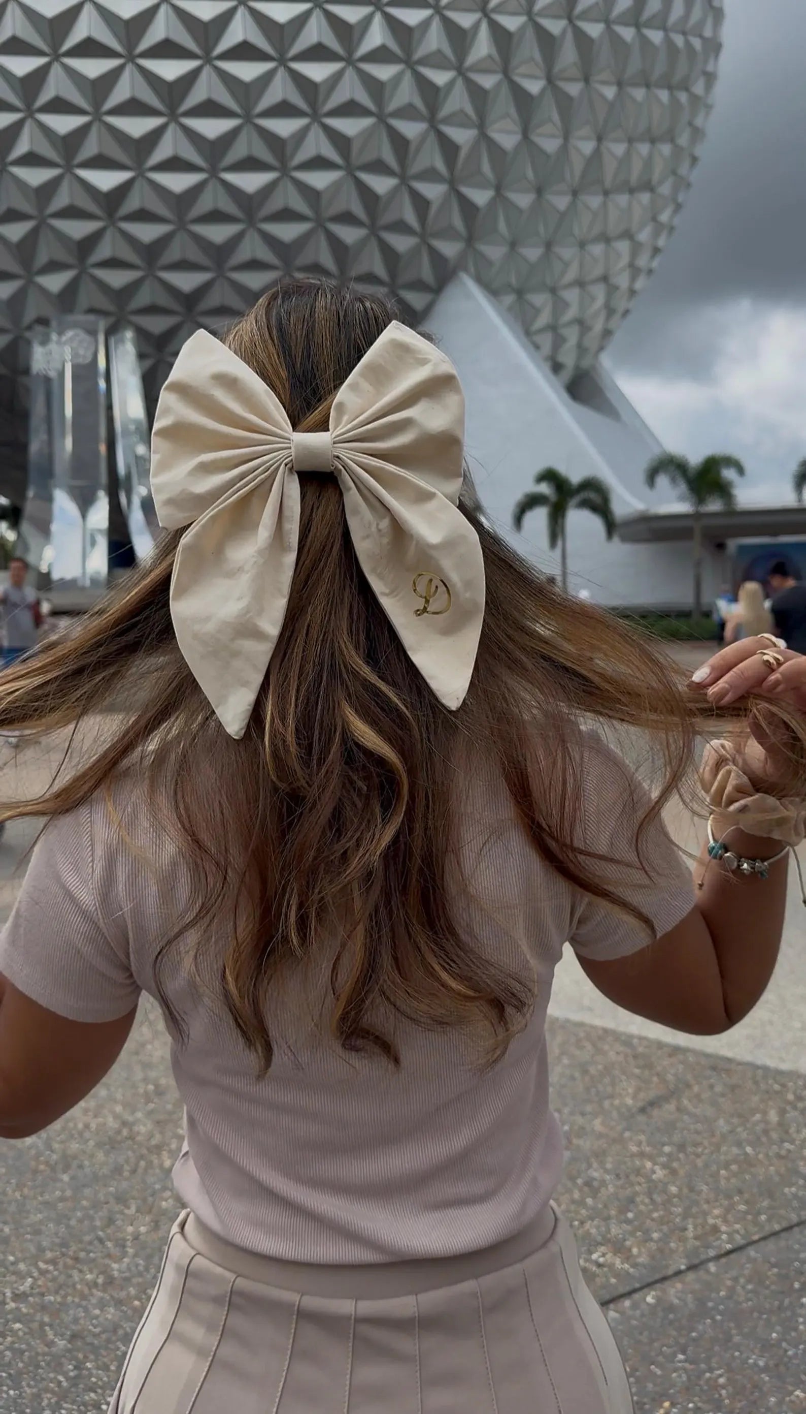 Custom Initials Bow