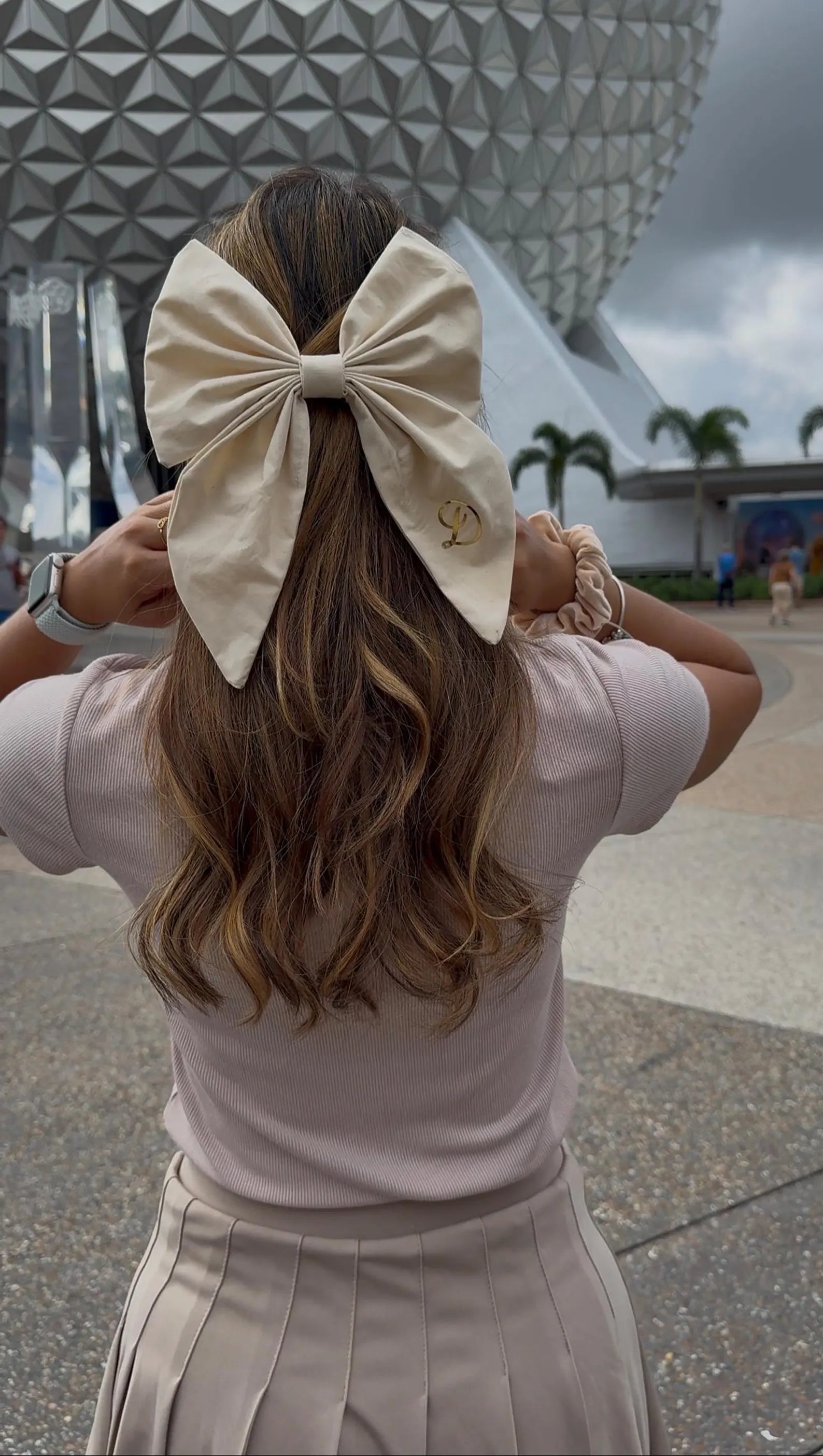 Custom Initials Bow