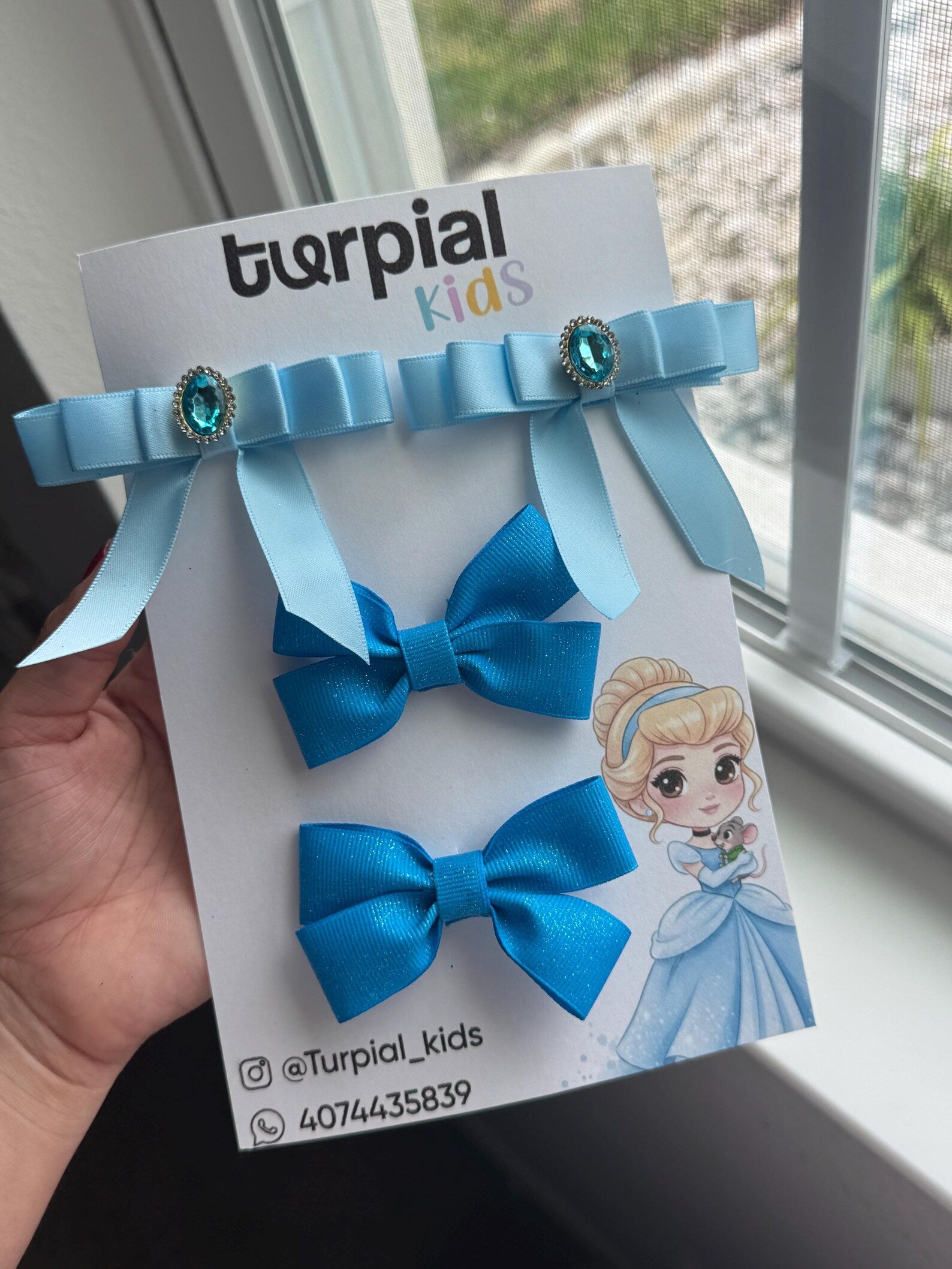 Princess Inspired Hair Bow