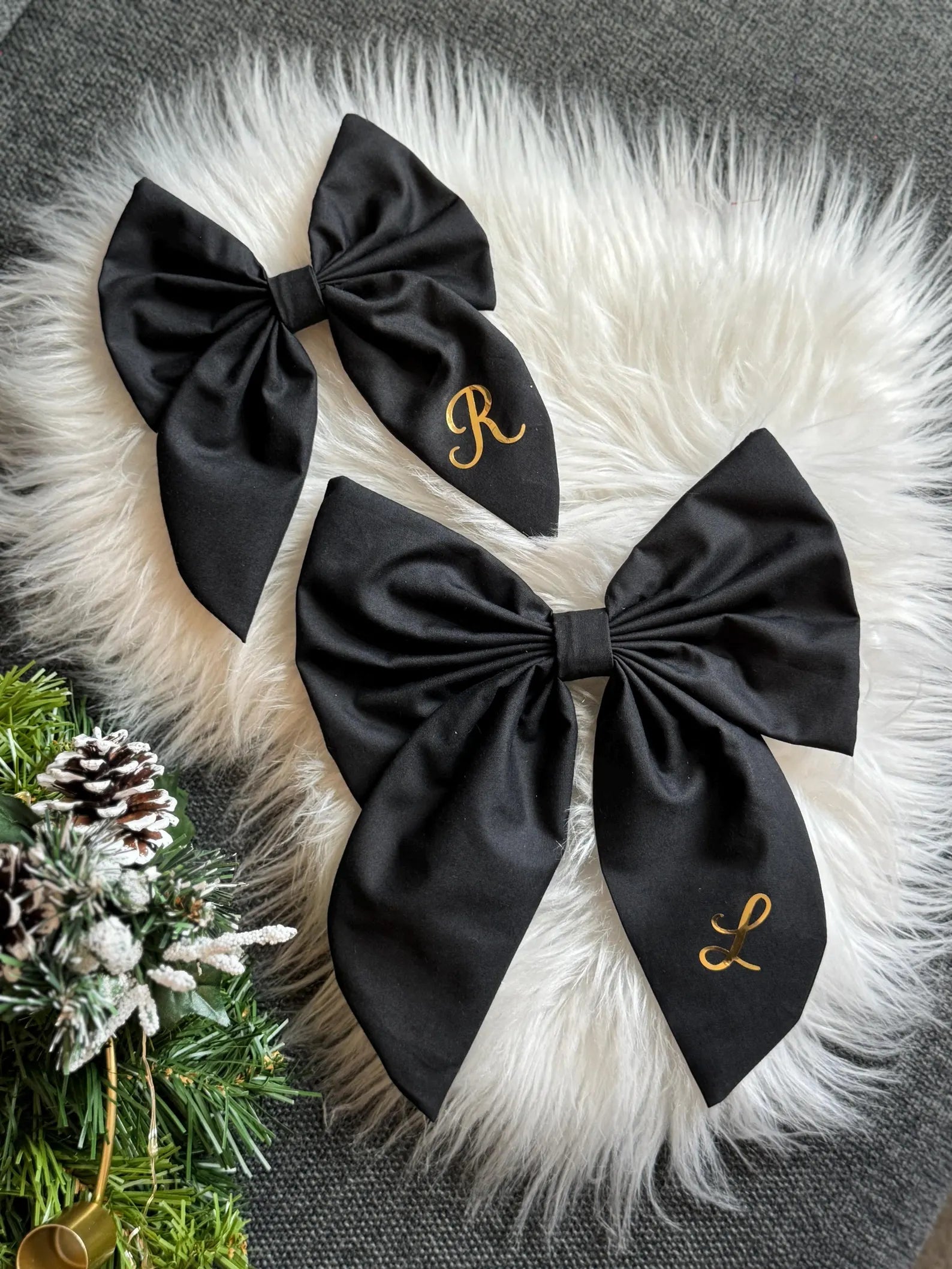 Custom Initials Bow