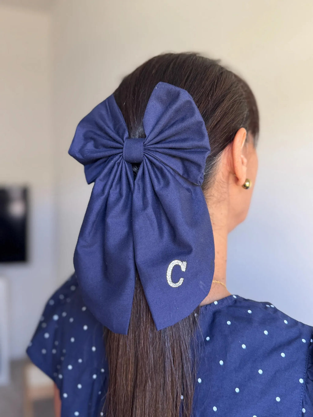 Custom Initials Bow