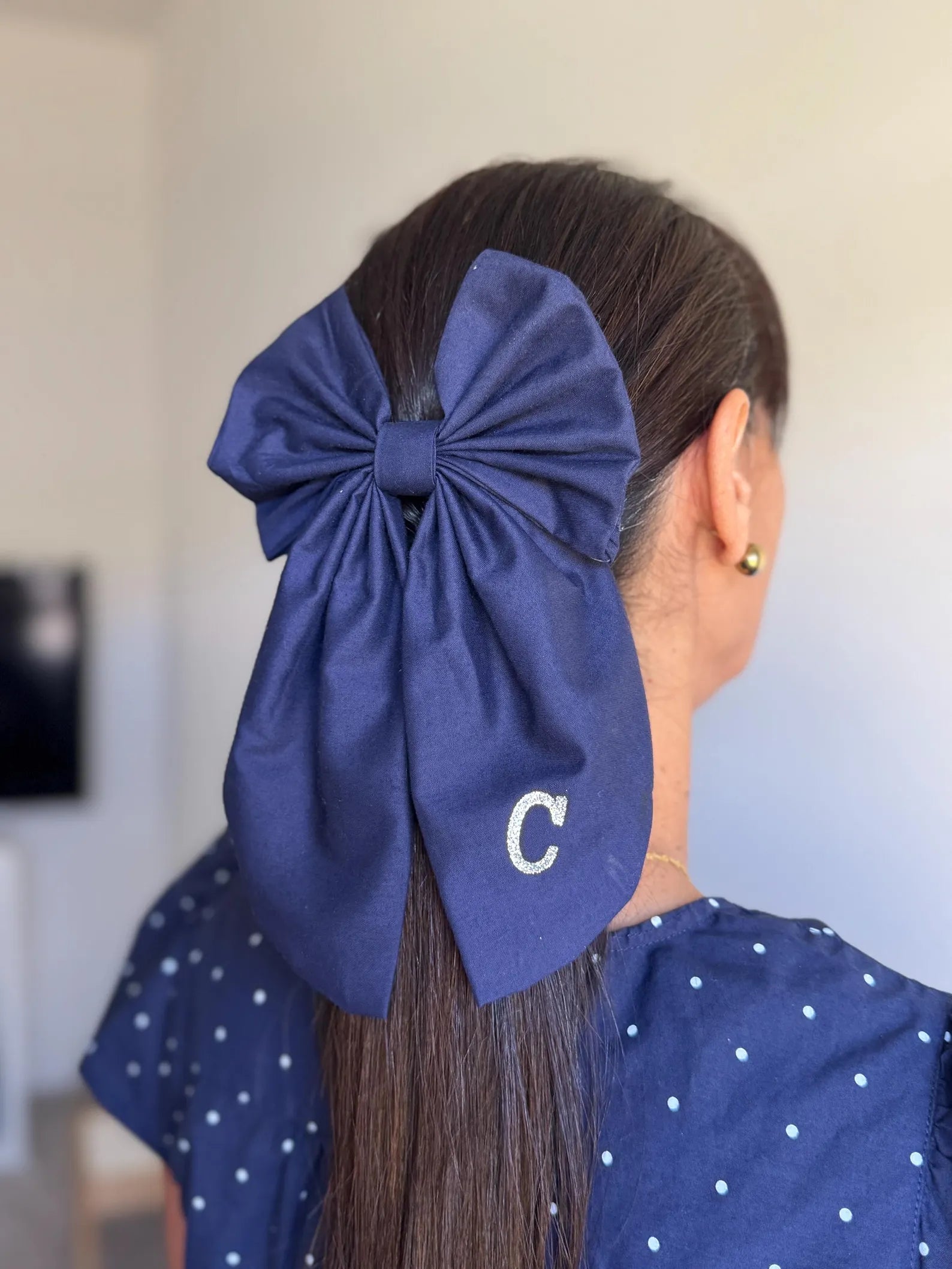 Custom Initials Bow