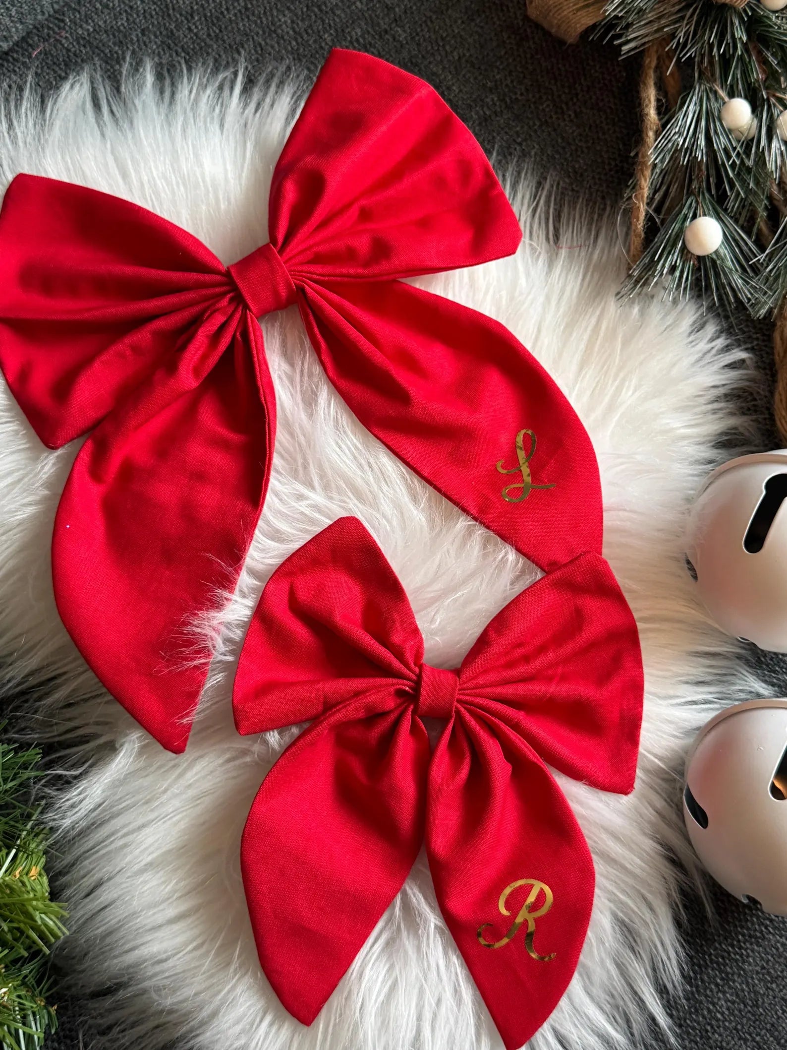 Custom Initials Bow