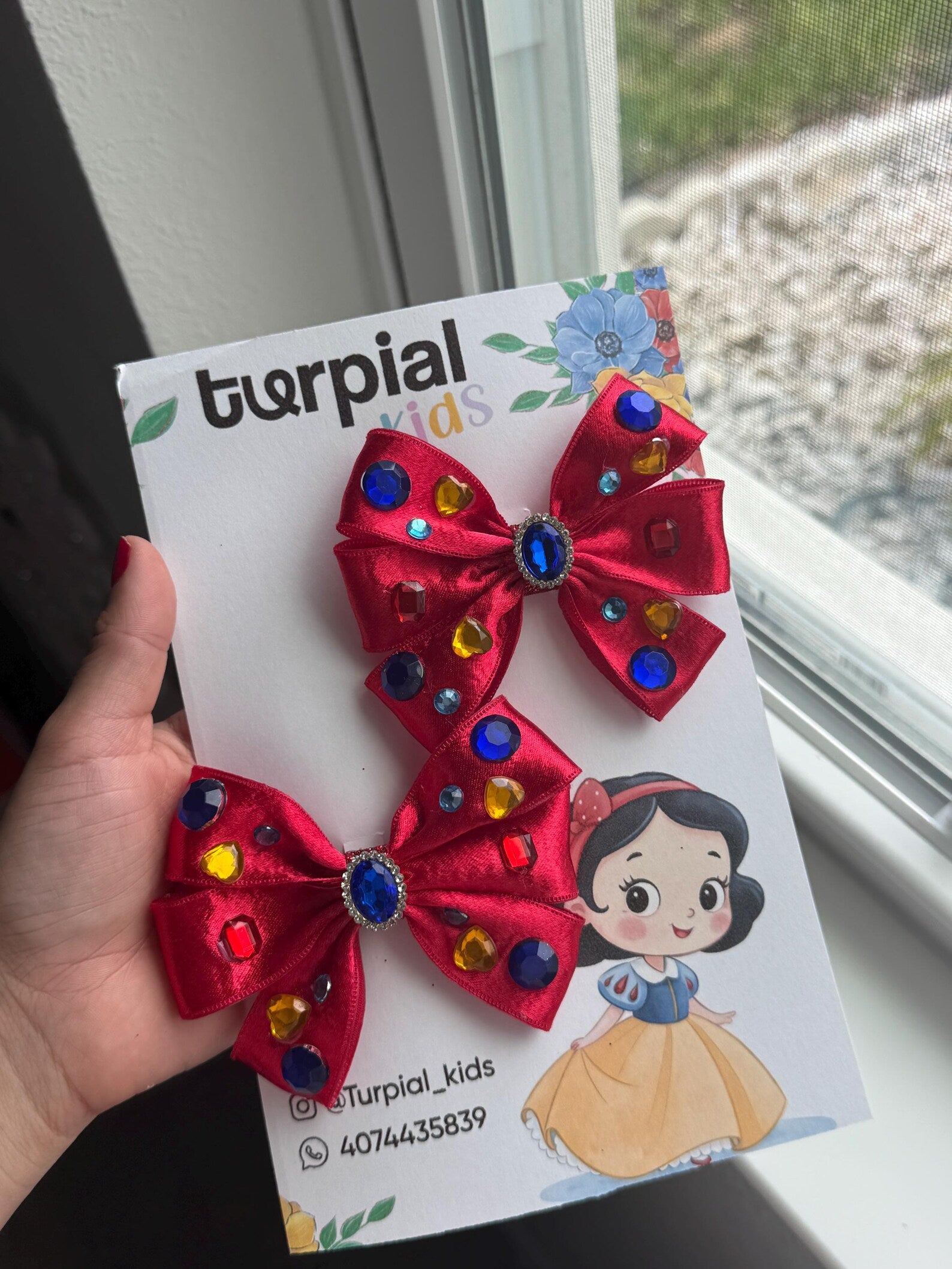 Princess Inspired Hair Bow