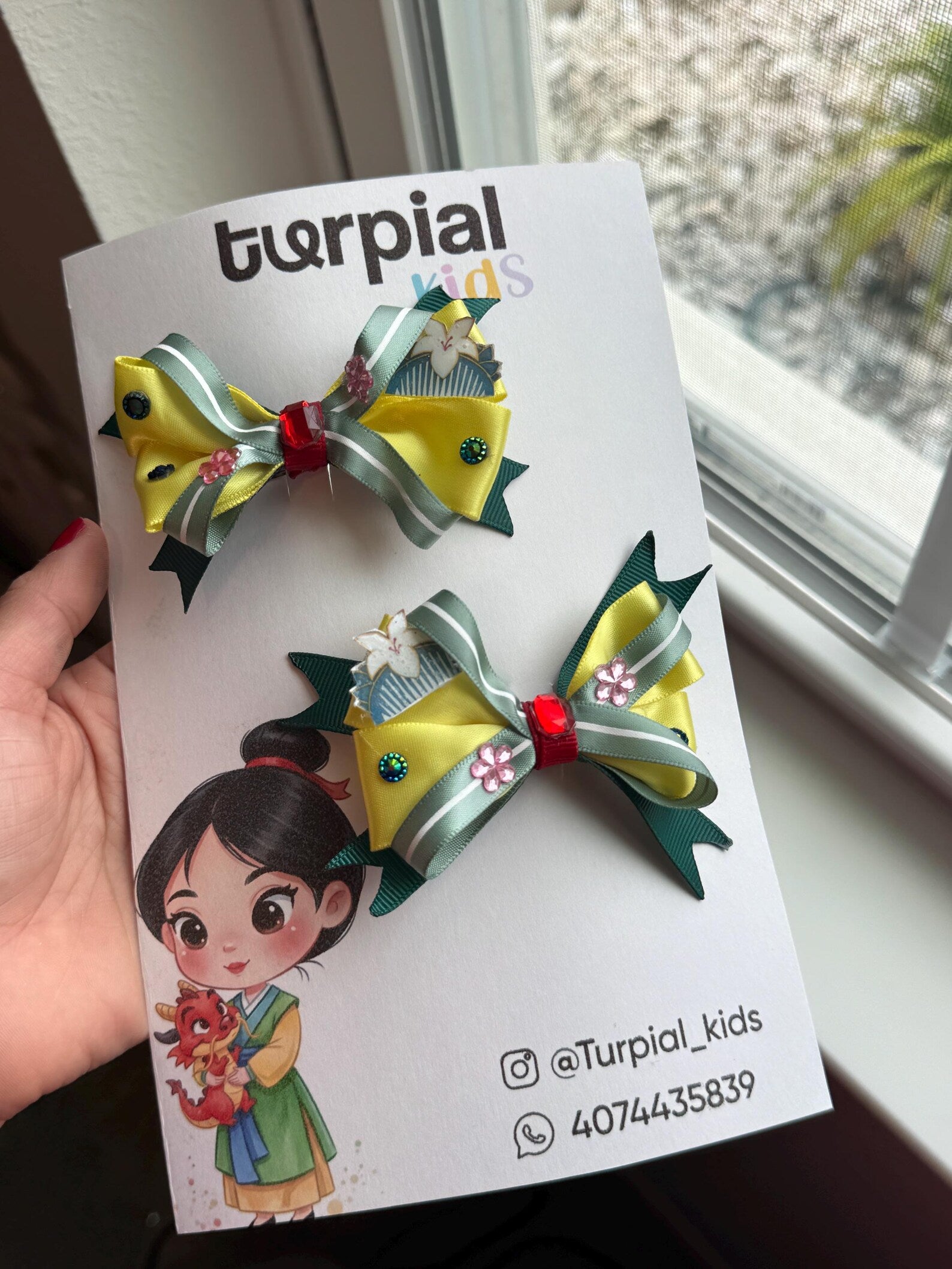 Princess Inspired Hair Bow