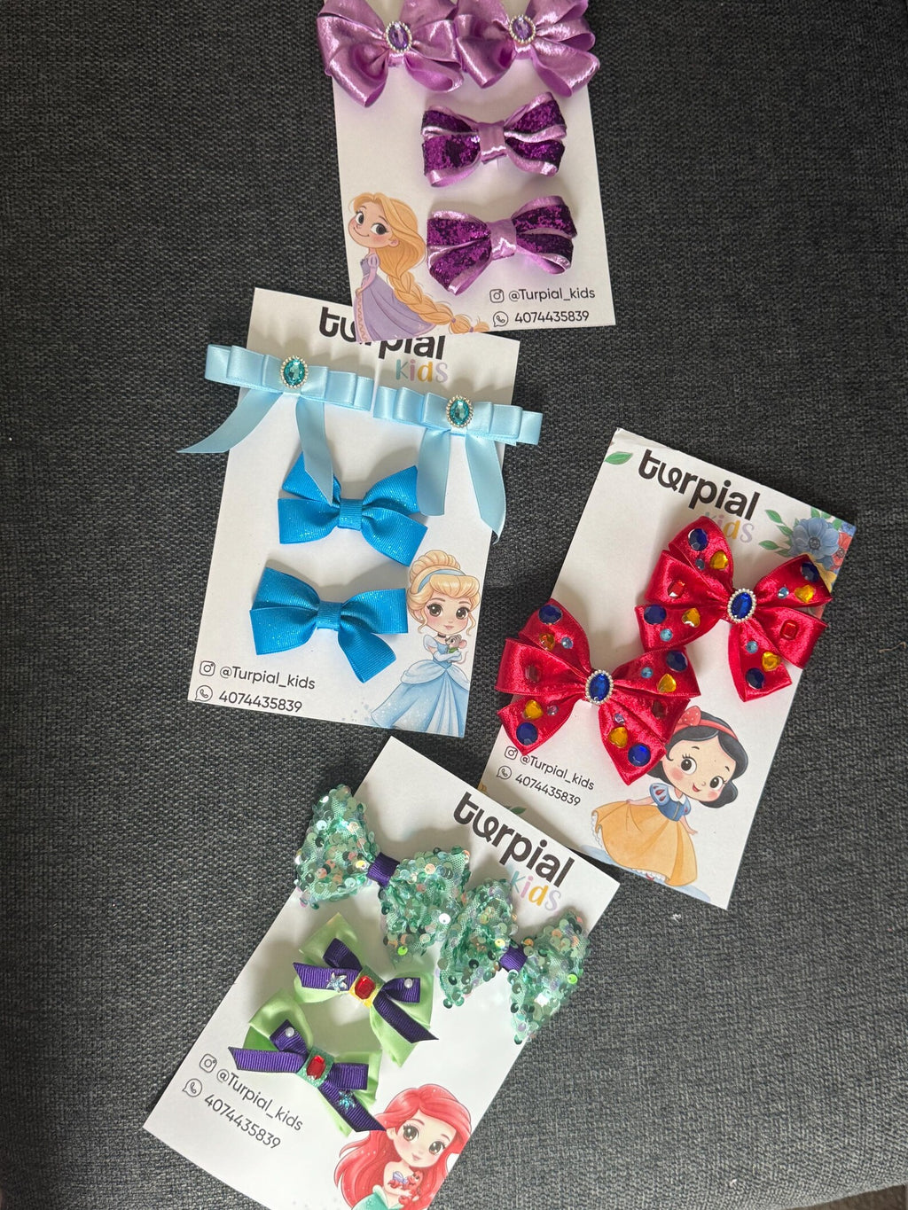 Princess Inspired Hair Bow