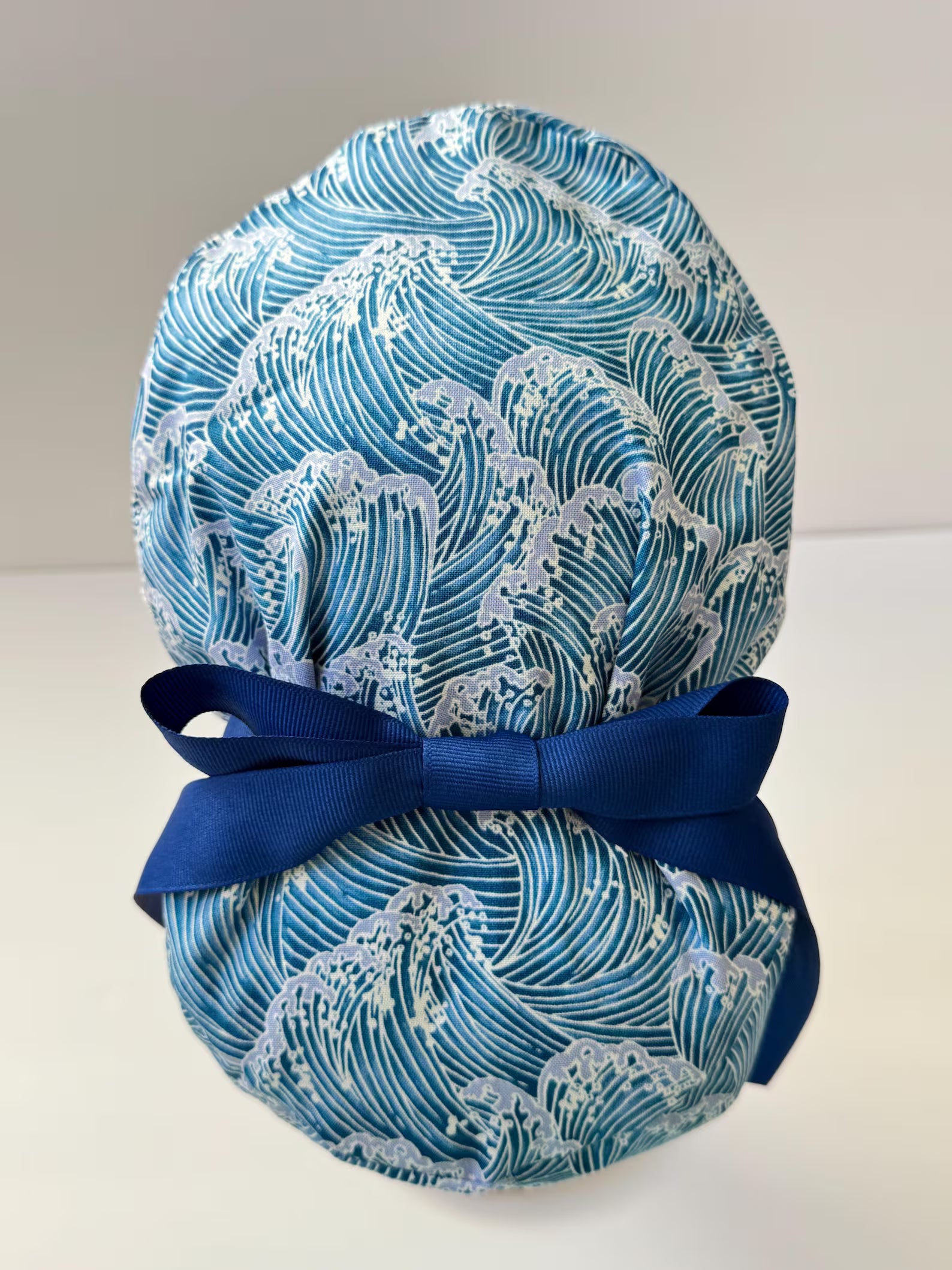 Japanese Wave Inspired Scrub Cap