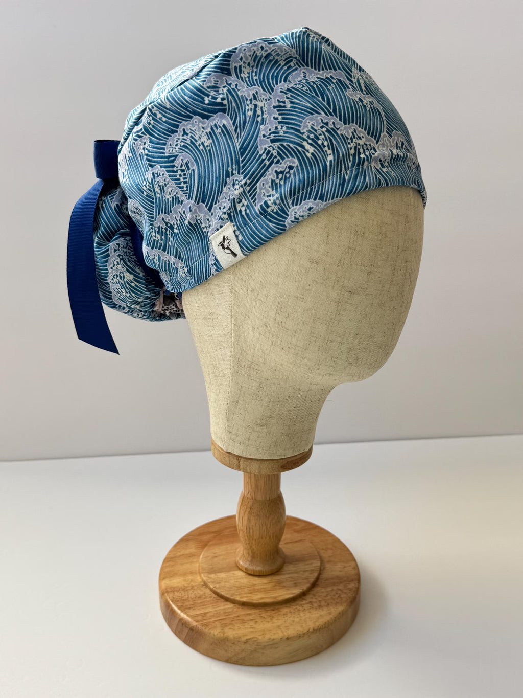 Japanese Wave Inspired Scrub Cap