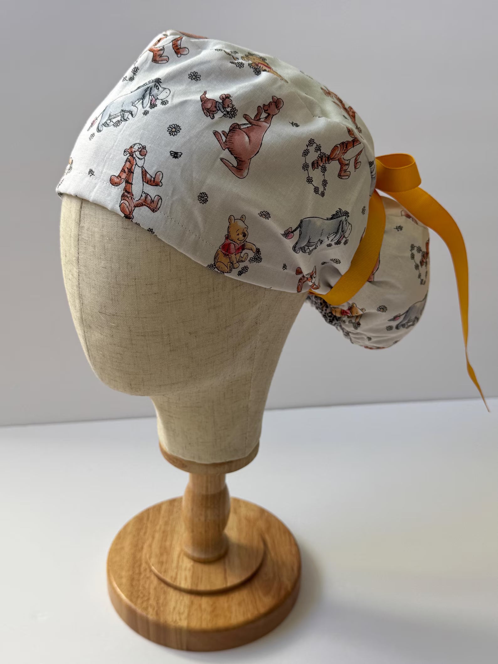 Handmade Sweet Bear Inspired Scrub Cap