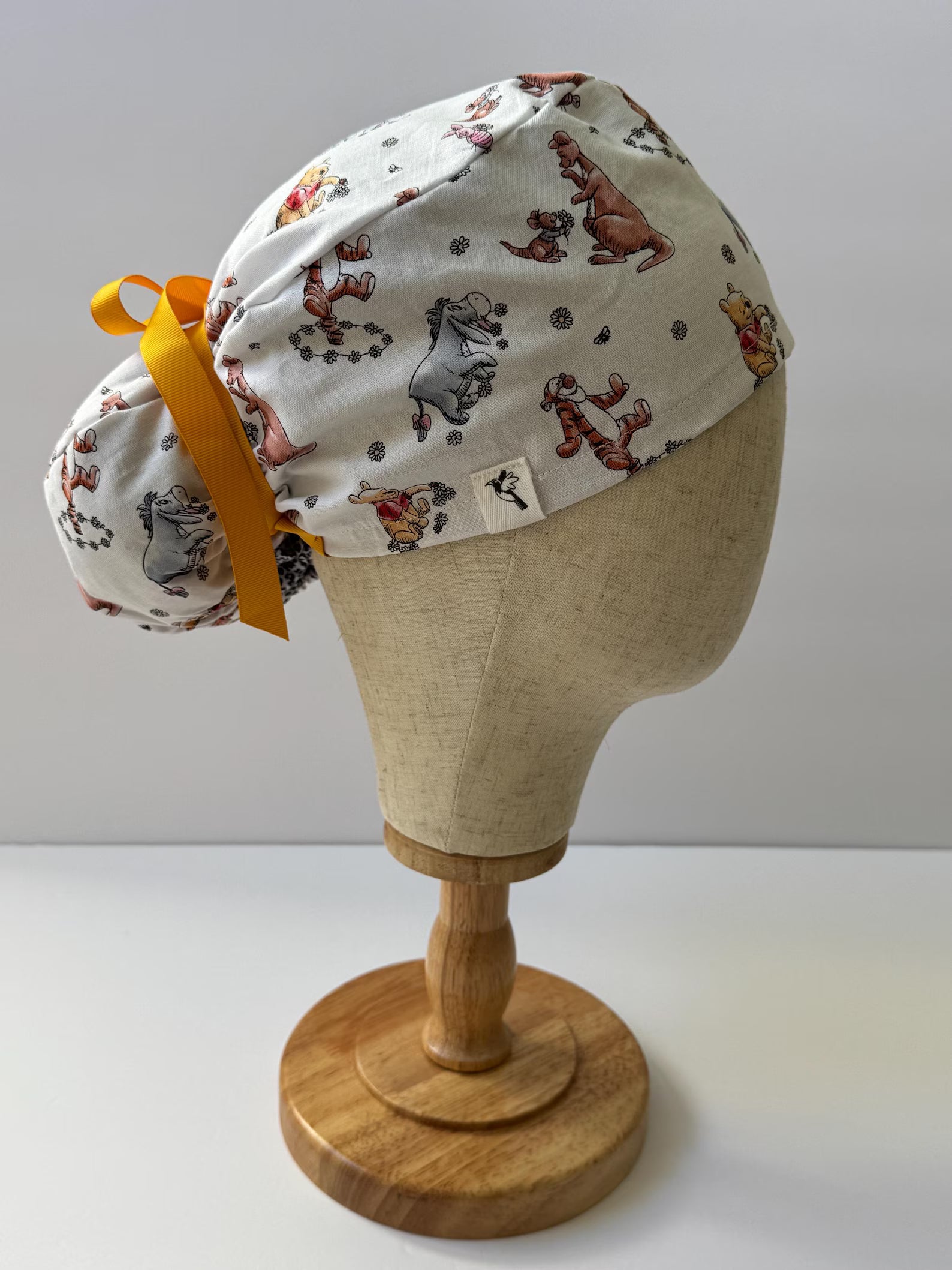 Handmade Sweet Bear Inspired Scrub Cap
