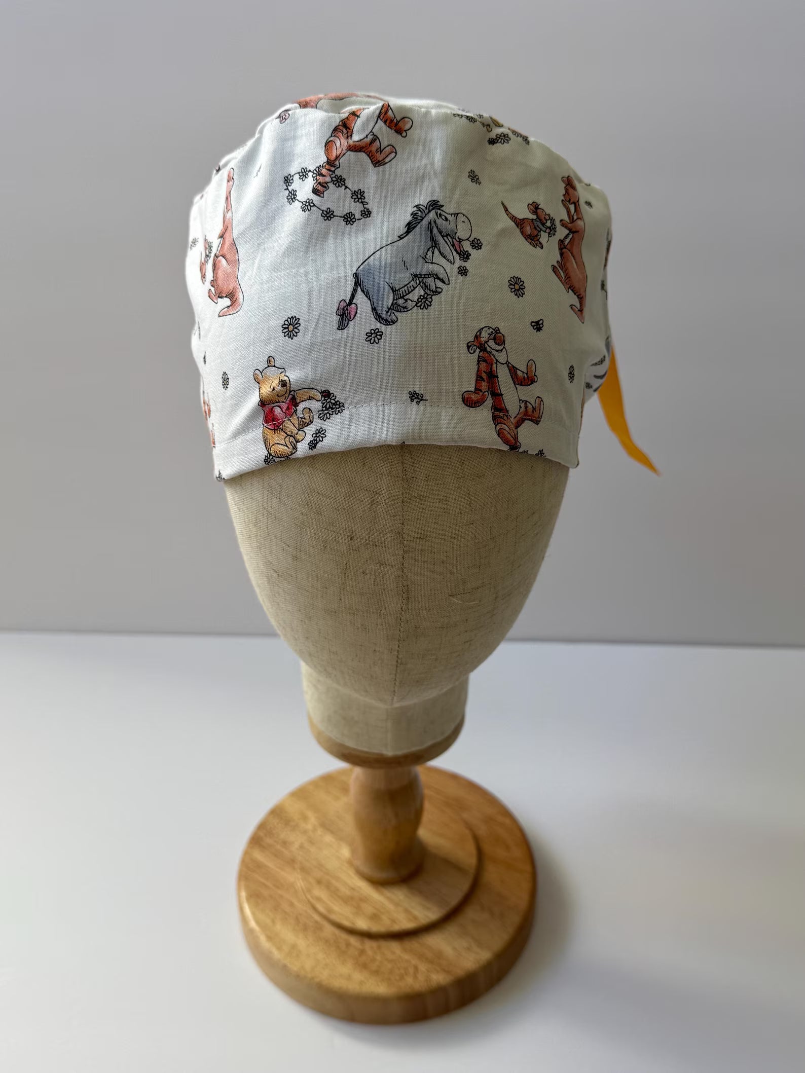 Handmade Sweet Bear Inspired Scrub Cap
