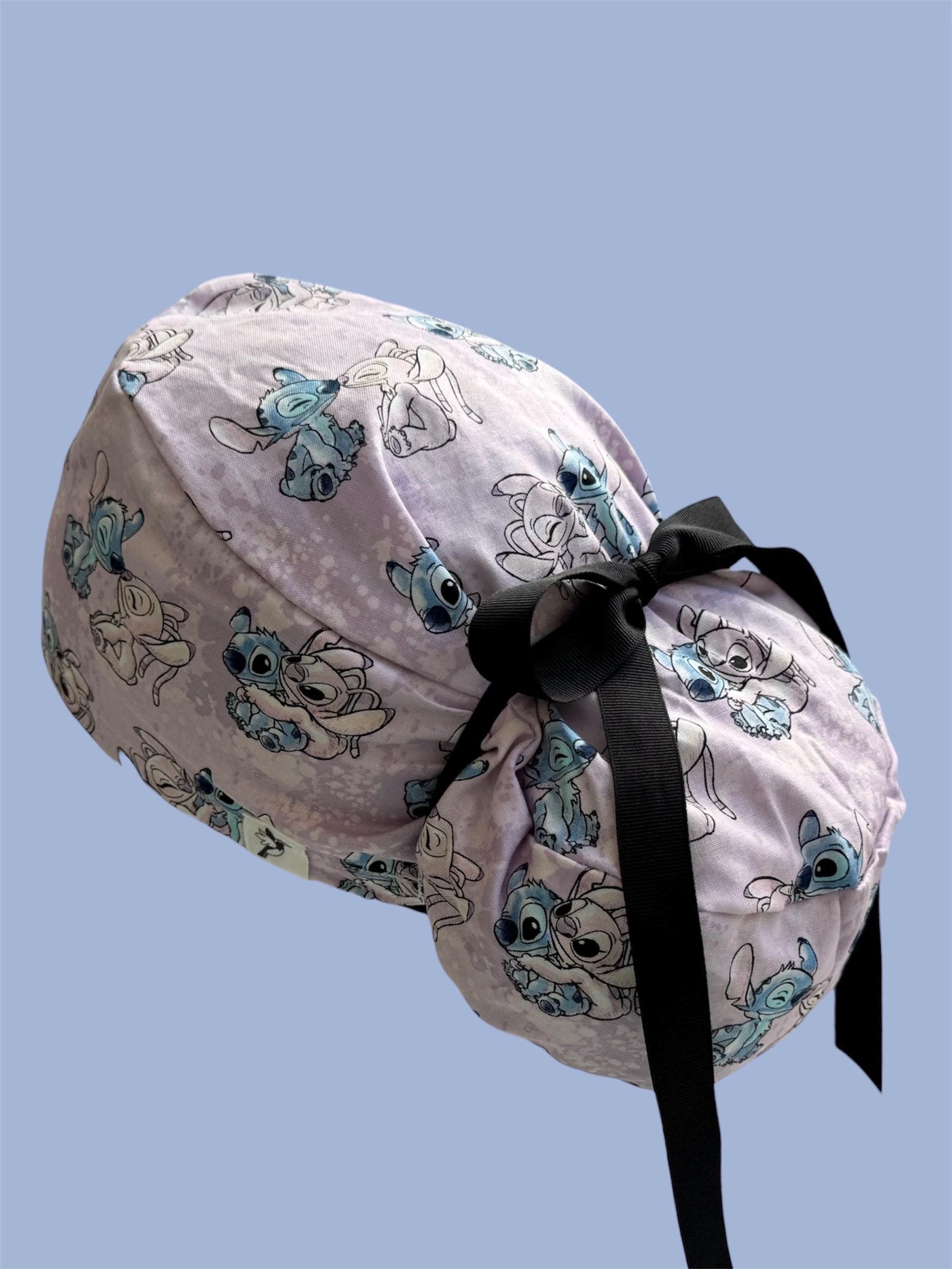 Blue Alien Inspired Scrub Cap