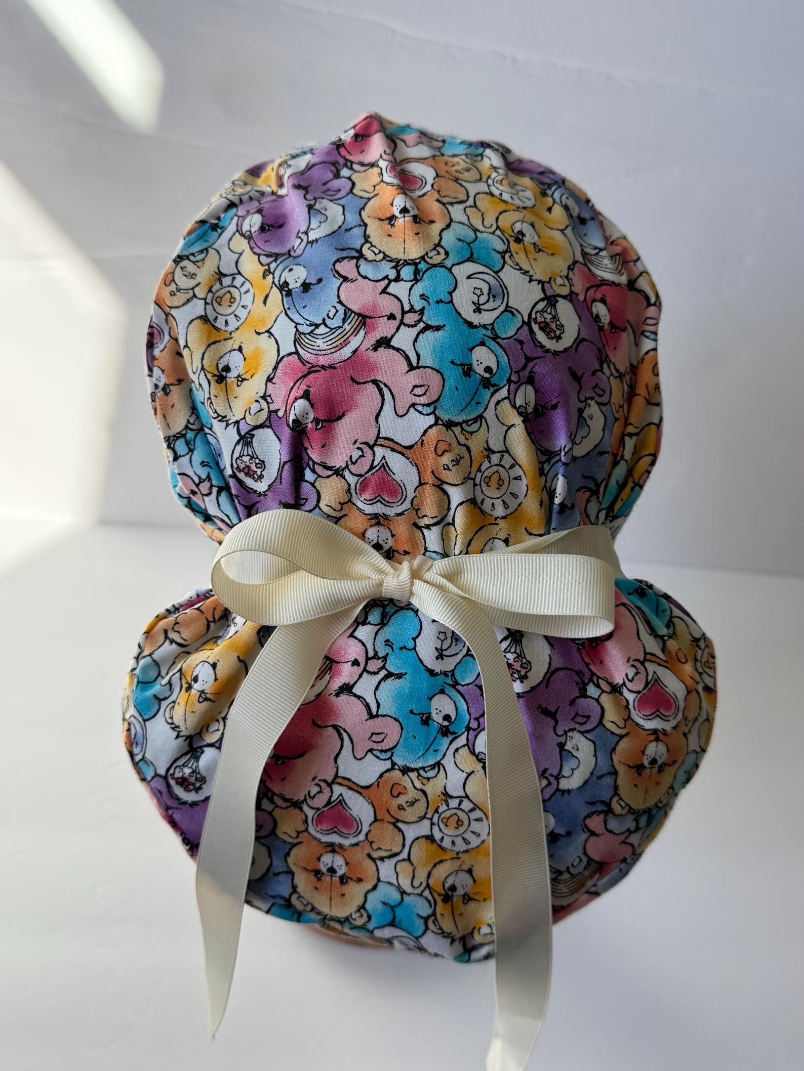 Cute Rainbow Bear Scrub Cap