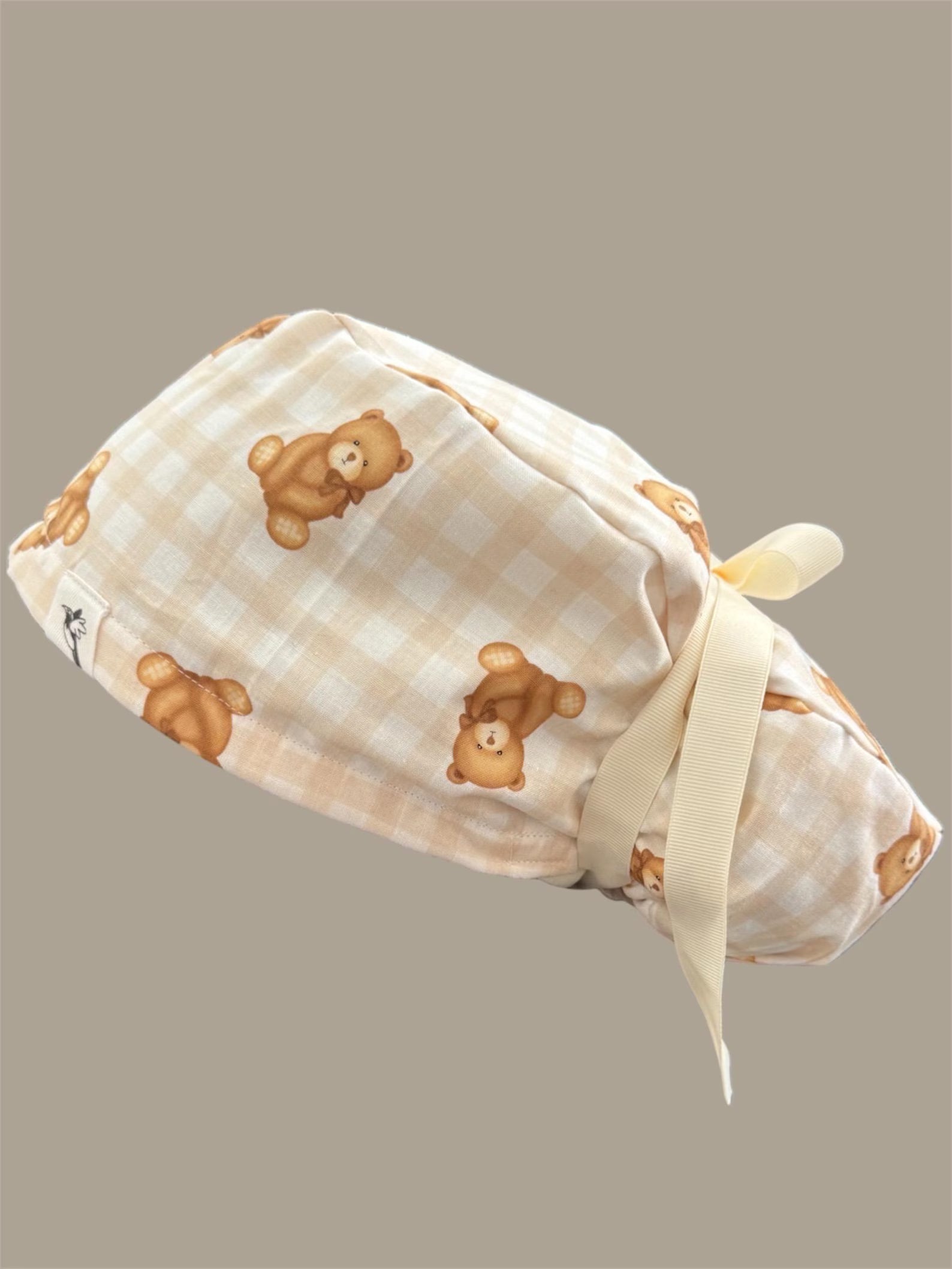 Teddy Bear Scrub Cap