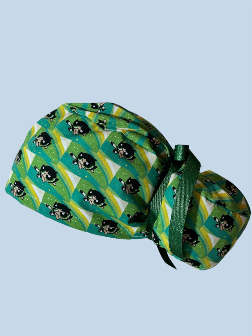 Cute Cartoon Power Trio Inspired Scrub Cap