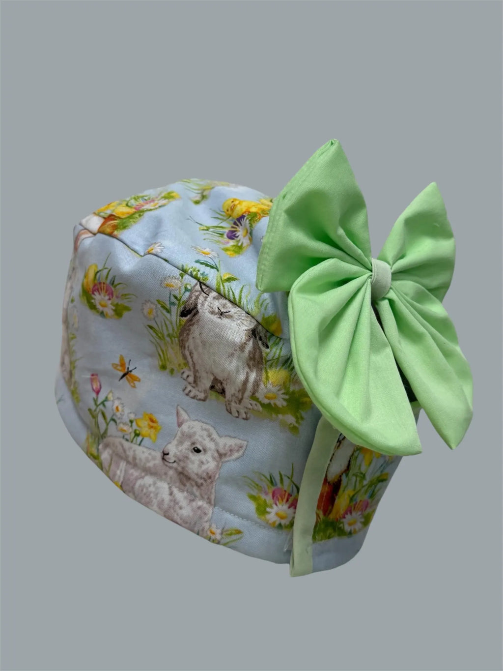 Coquette Bow Scrub Cap