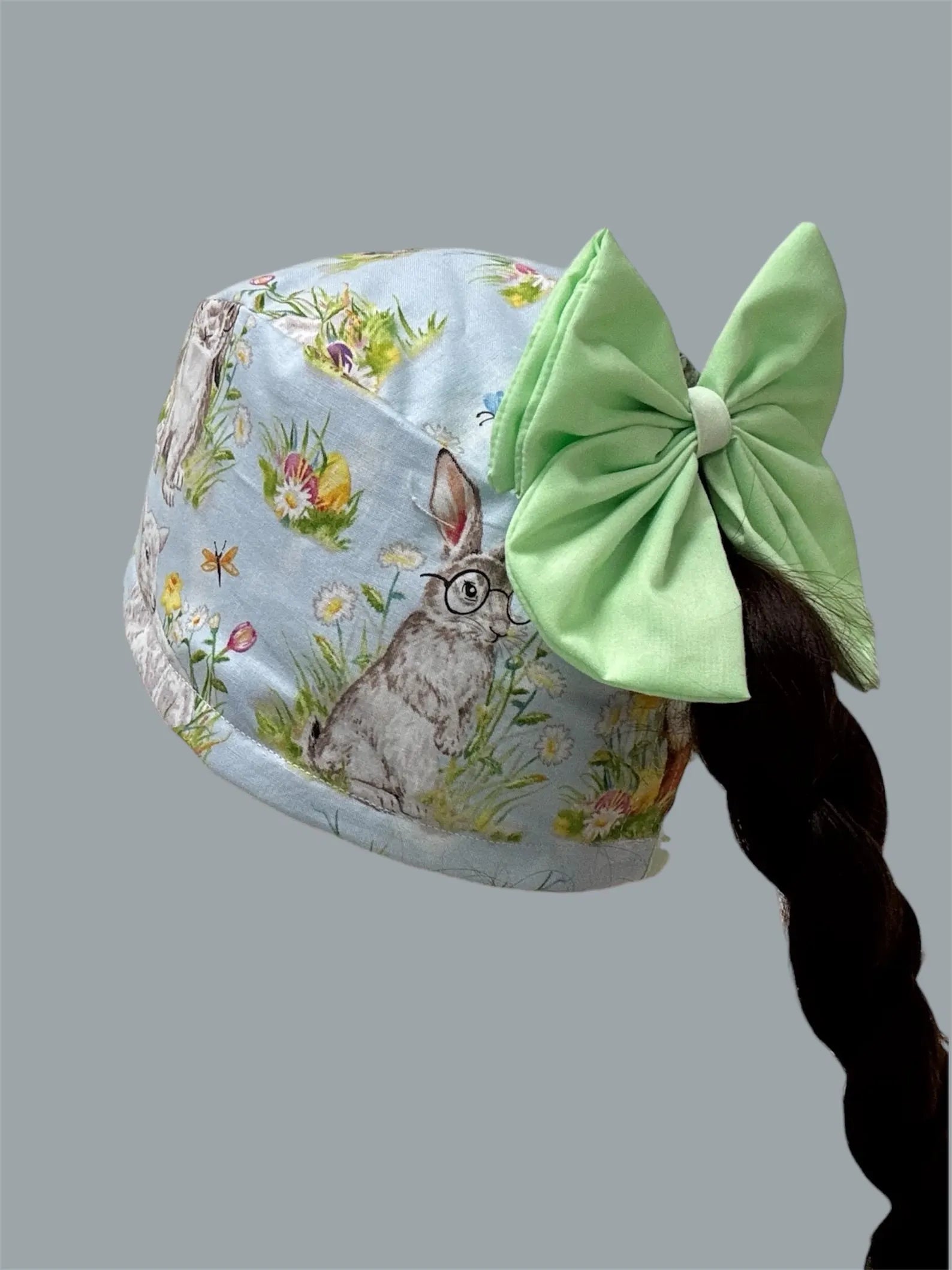 Coquette Bow Scrub Cap