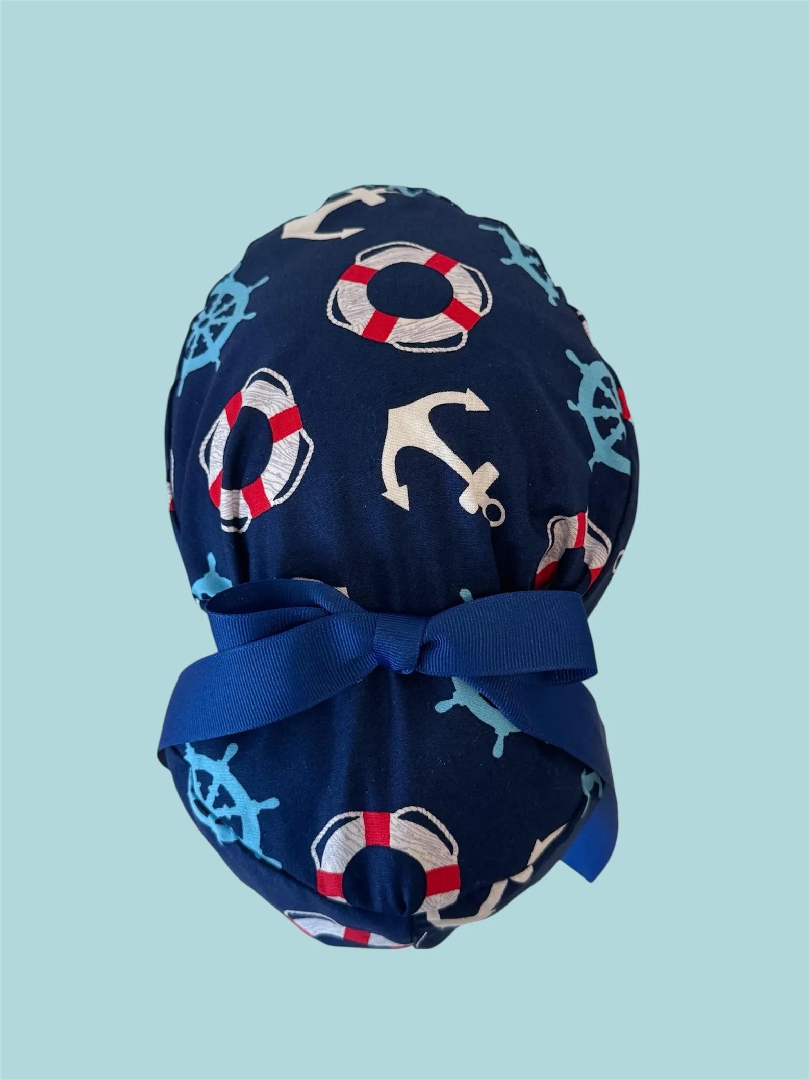 Navy Sailor Scrub Cap