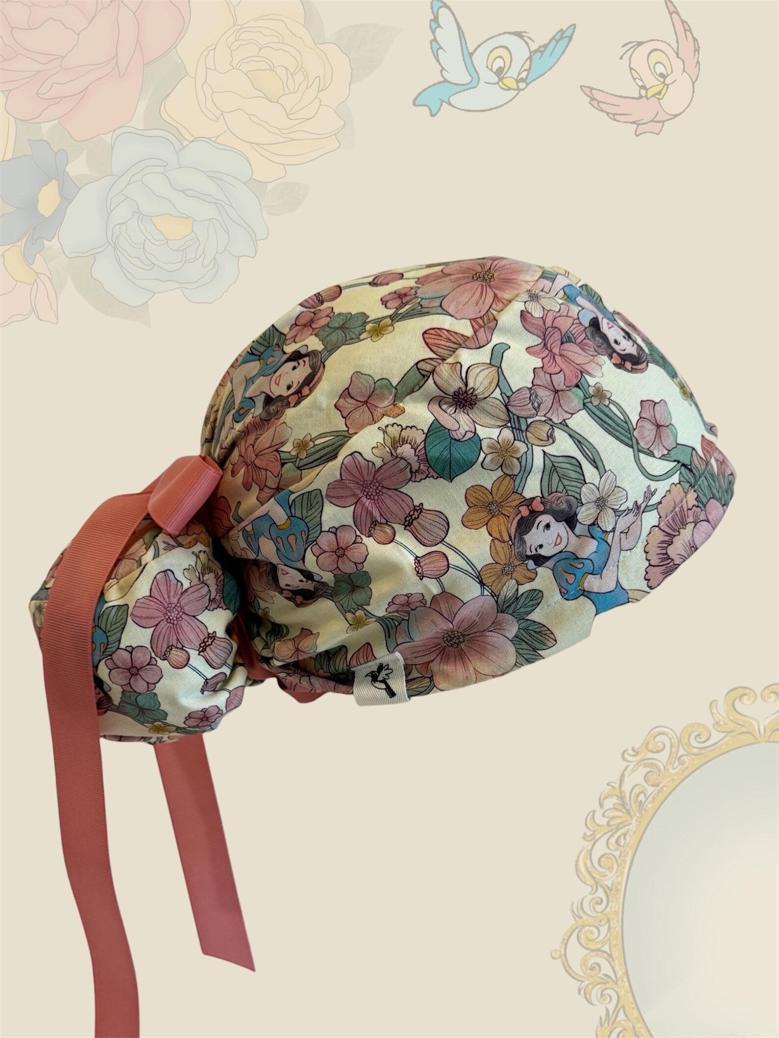 Princess Inspired Scrub Cap
