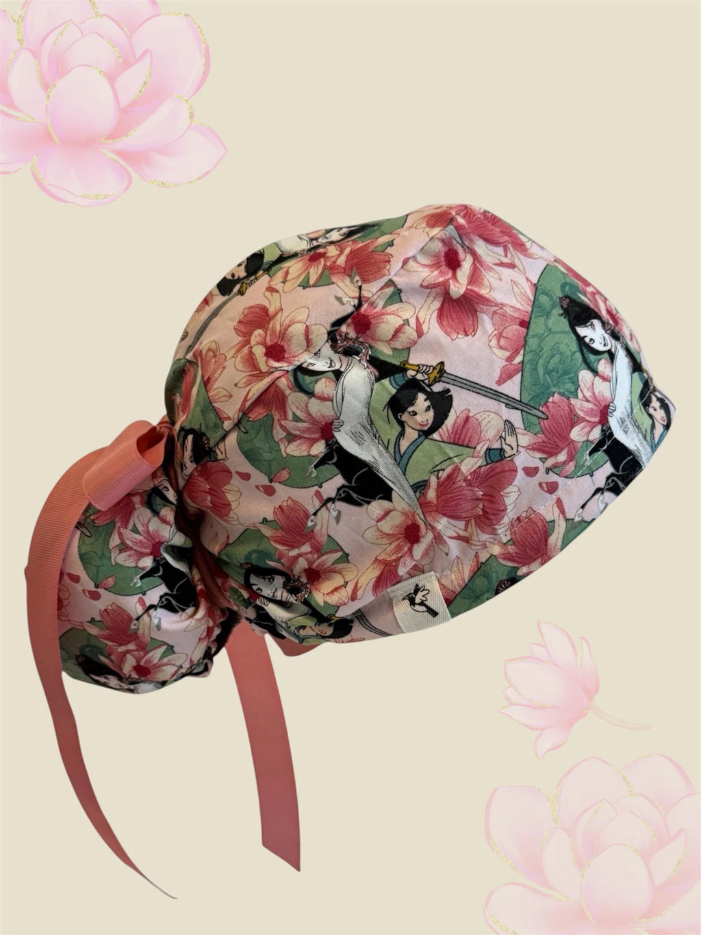 Princess Inspired Scrub Cap