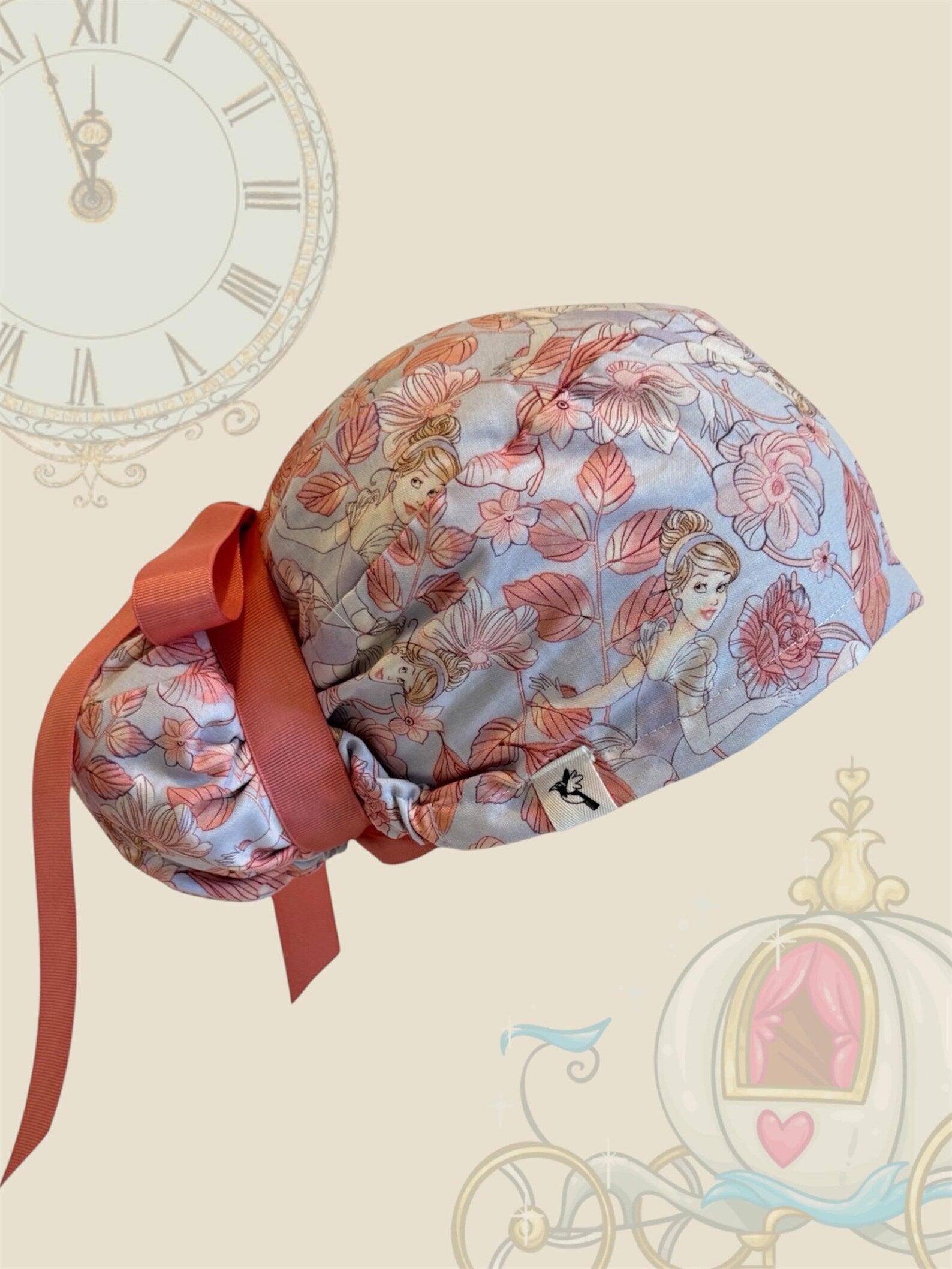 Princess Inspired Scrub Cap