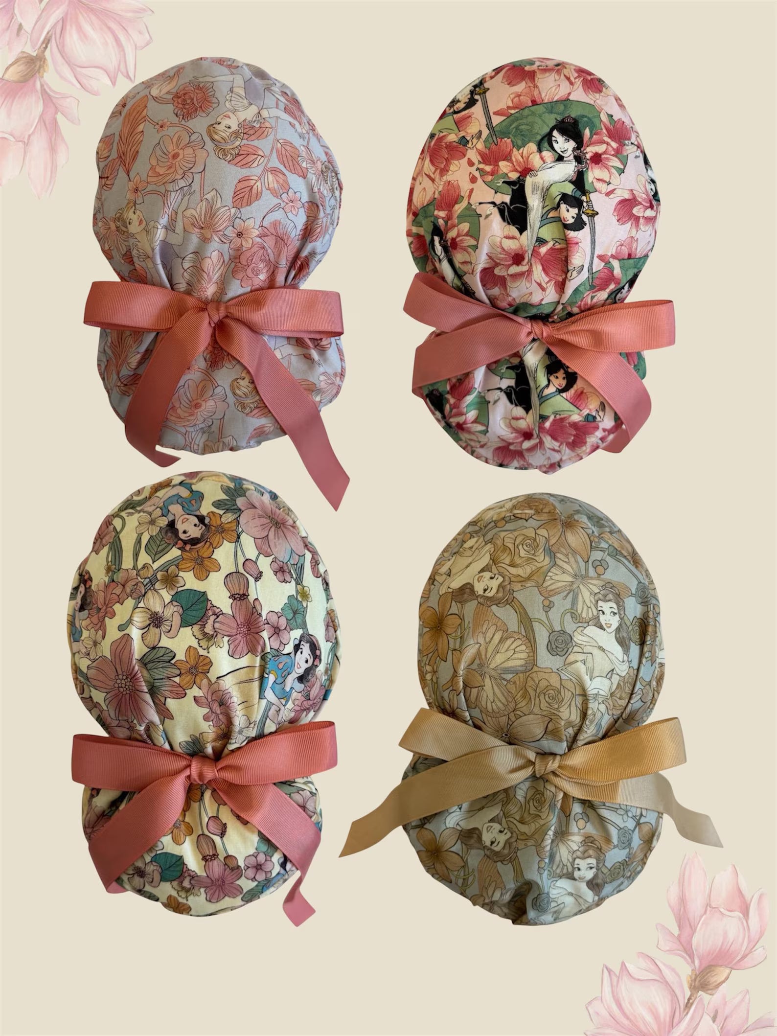 Princess Inspired Scrub Cap