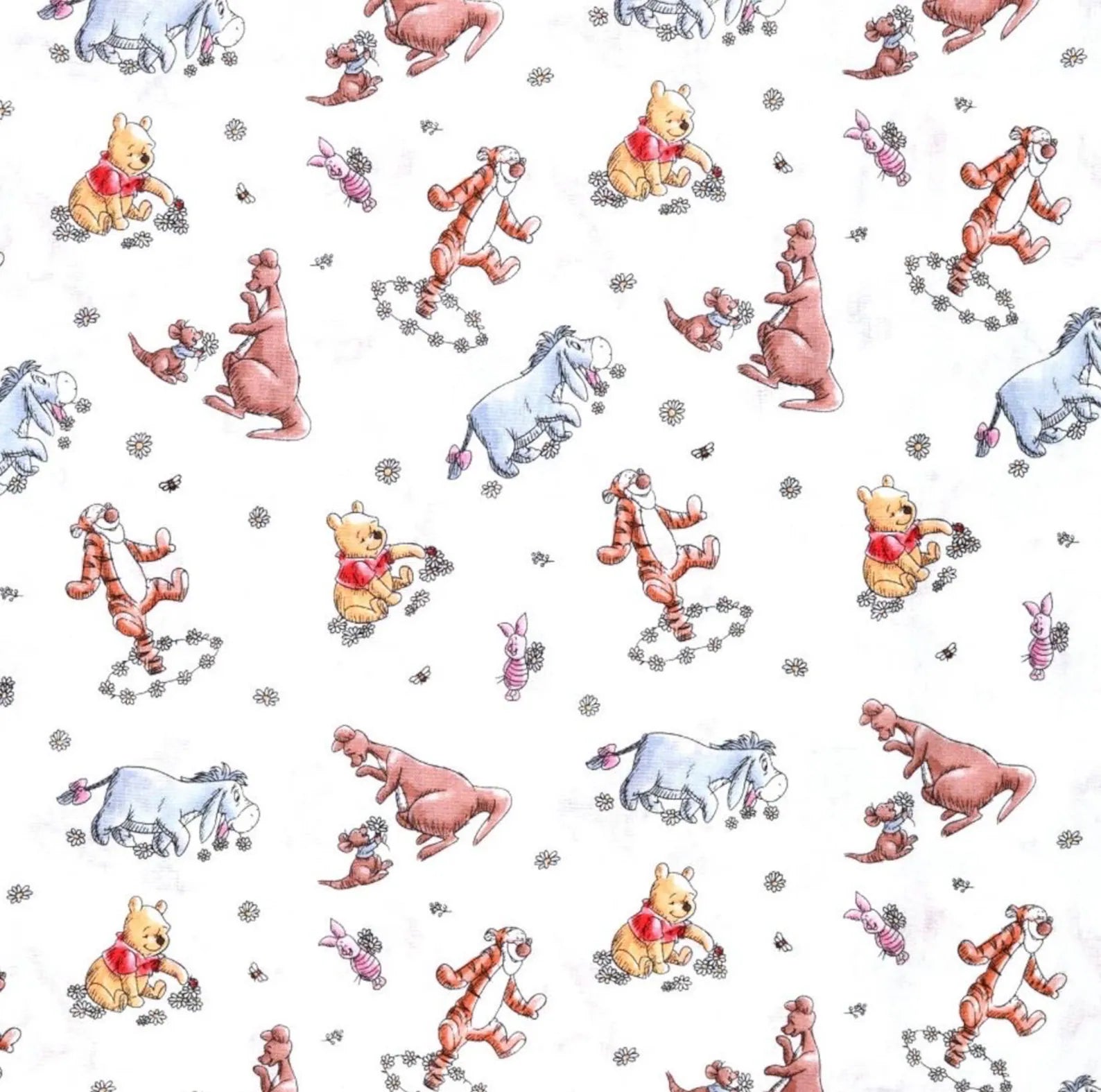 Handmade Sweet Bear Inspired Scrub Cap