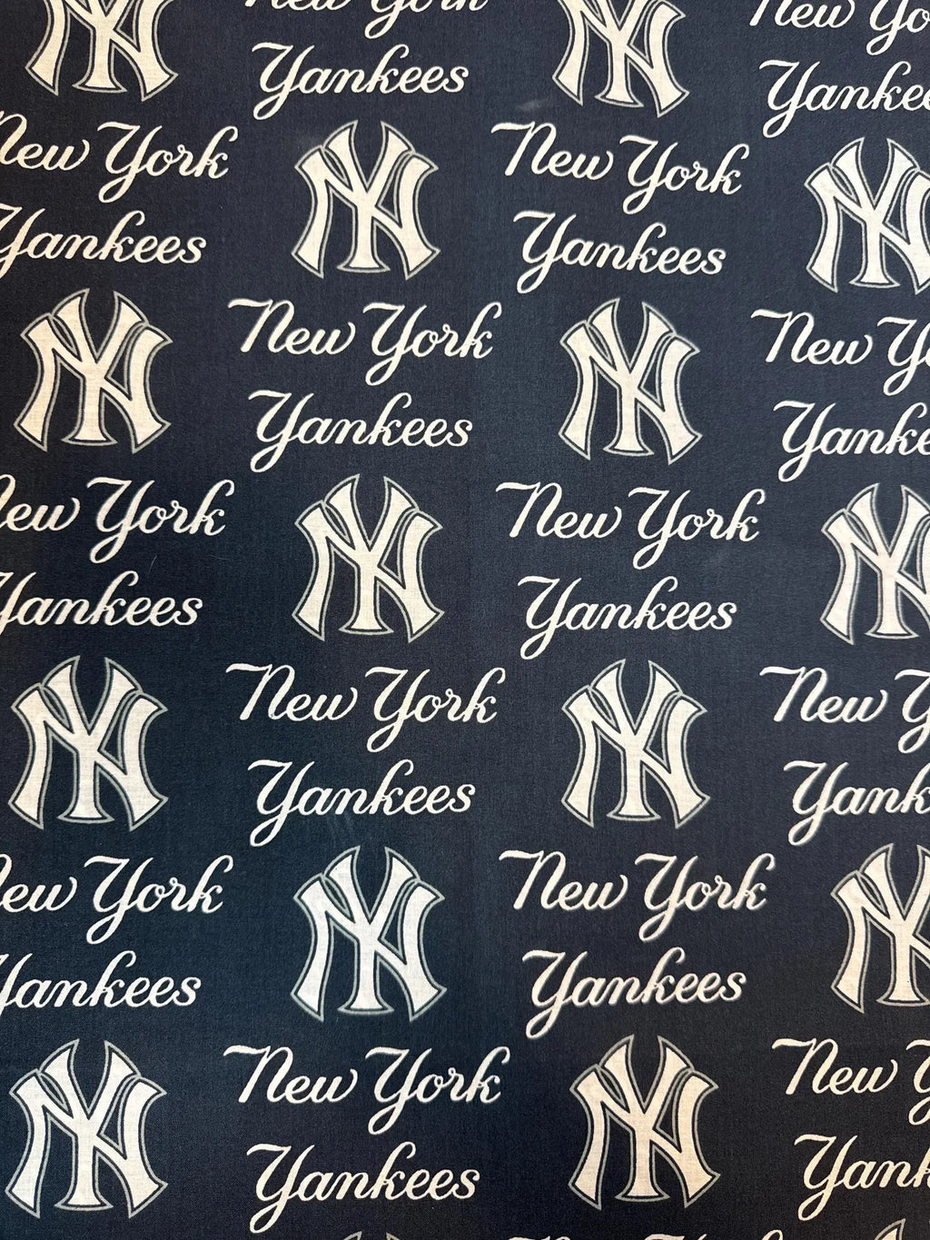 New York Style Navy Blue Baseball Inspired Scrub Cap
