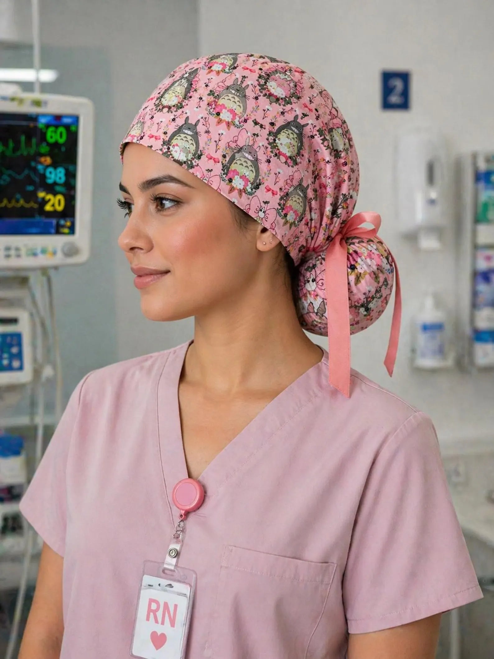 Anime Inspired Scrub Cap