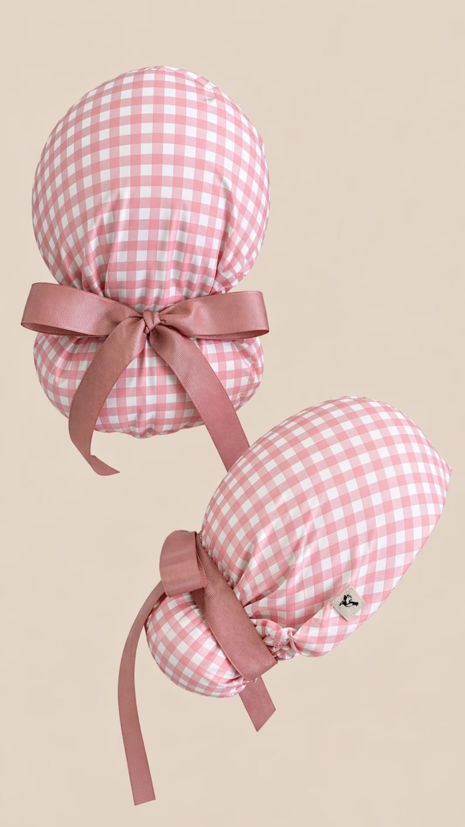 Gingham Scrub Cap