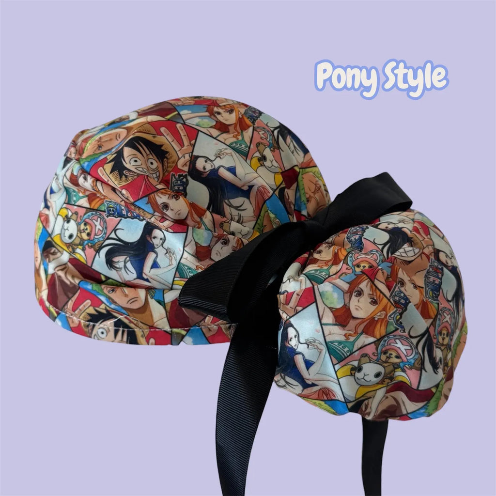 Pirate Anime Surgical Cap