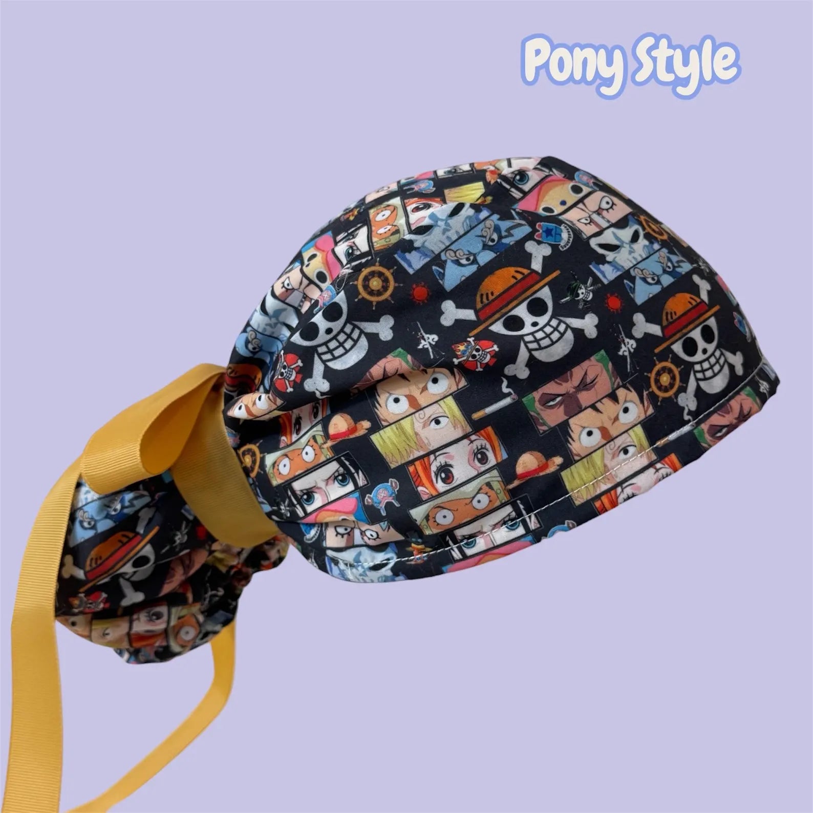 Pirate Anime Surgical Cap