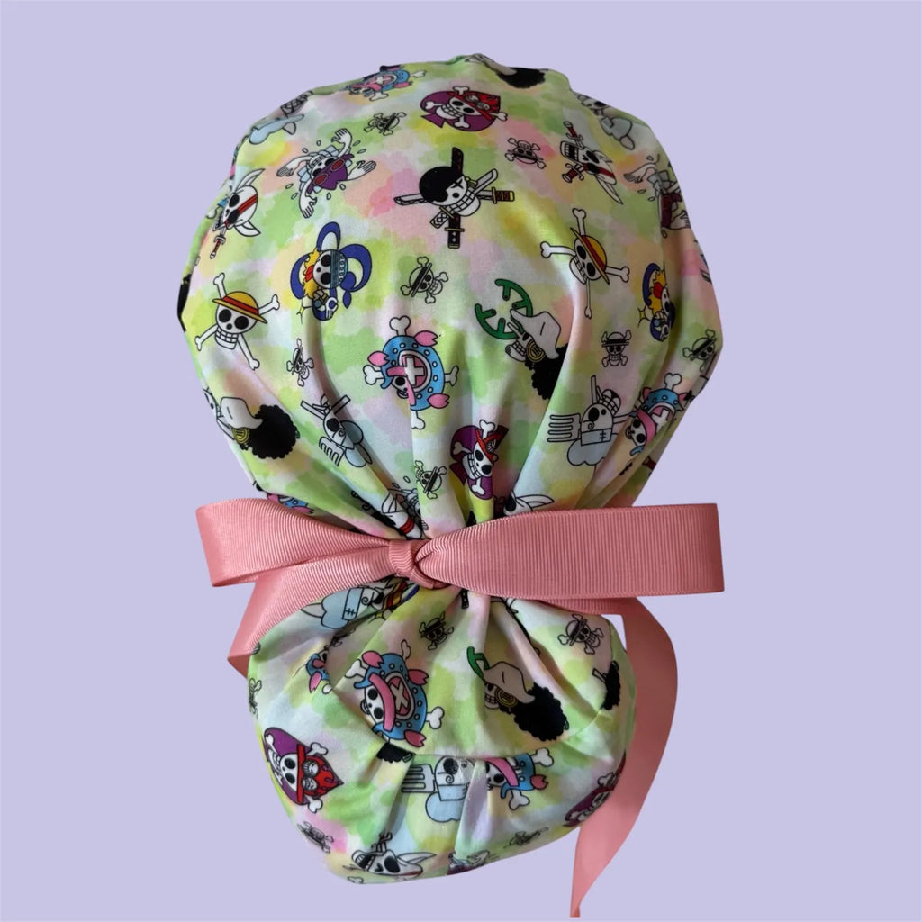 Pirate Anime Surgical Cap