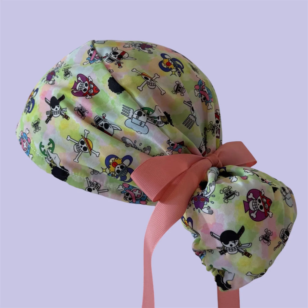 Pirate Anime Surgical Cap