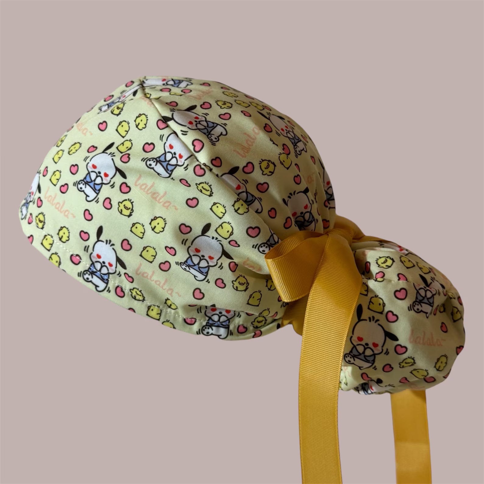 Cute Puppy Inspired Scrub Cap