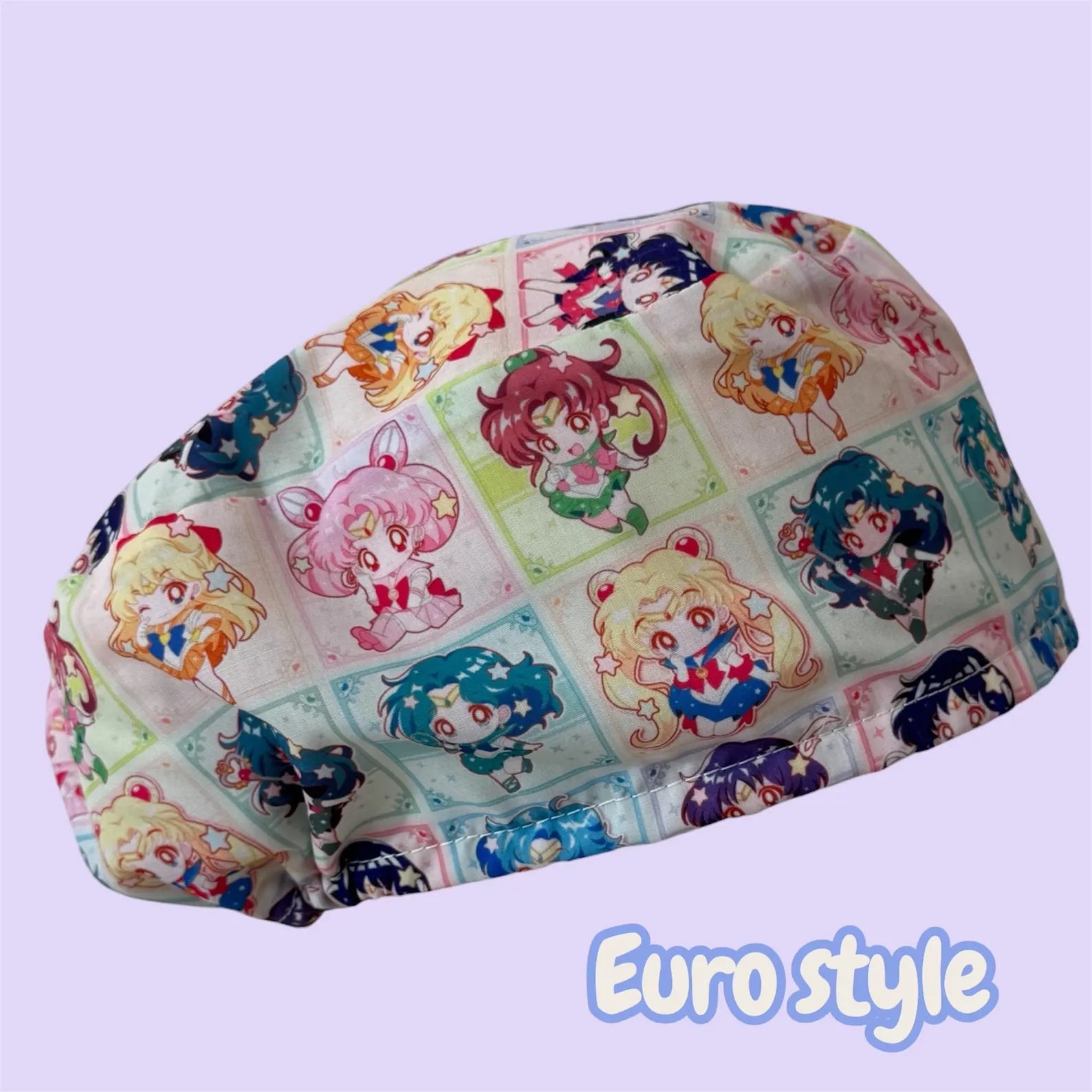 Moon Anime Inspired Scrub Cap