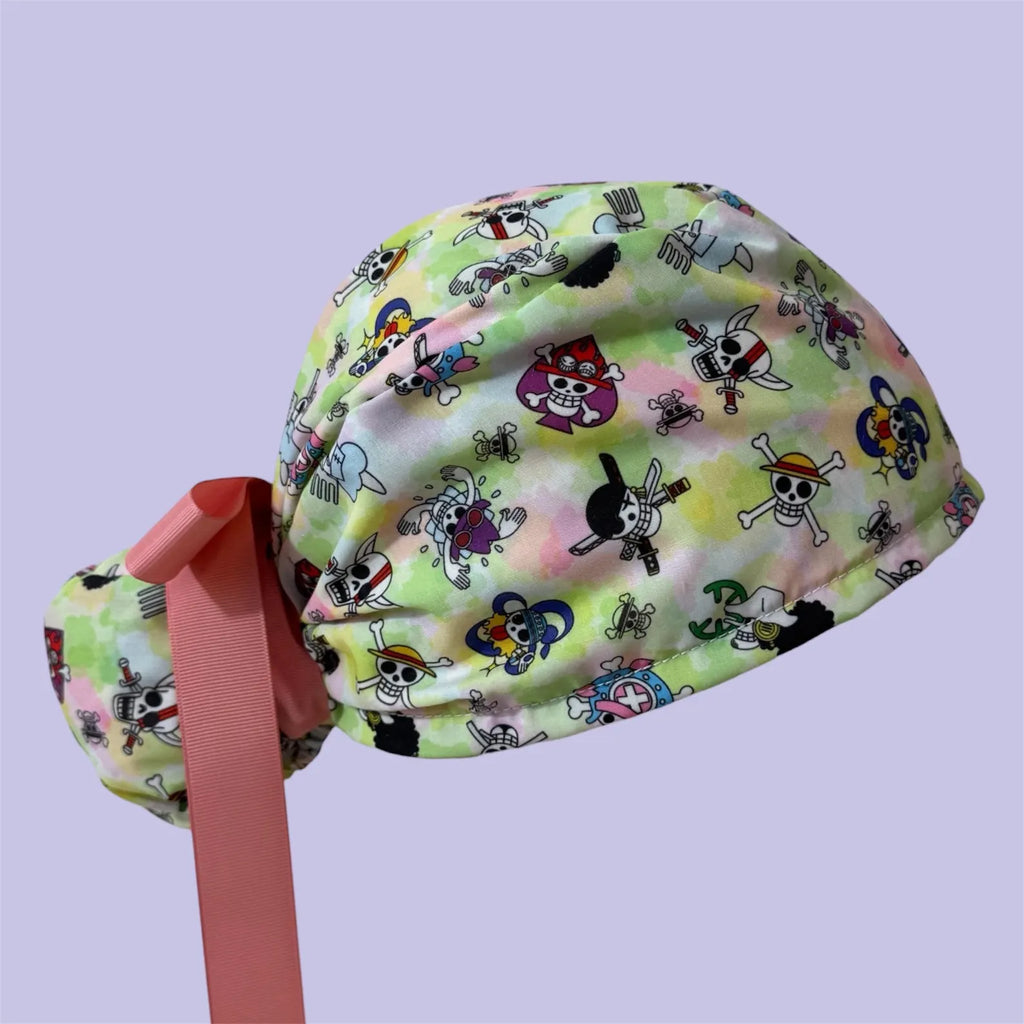 Pirate Anime Surgical Cap