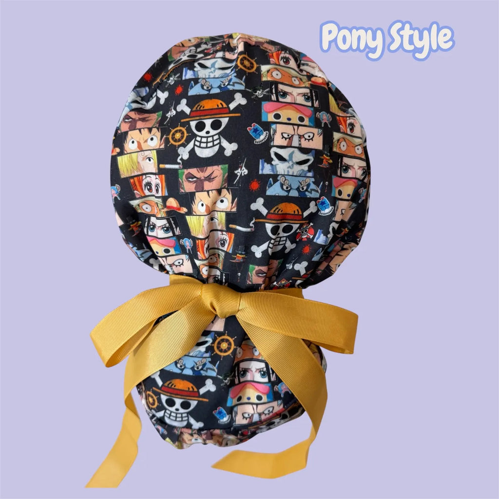 Pirate Anime Surgical Cap
