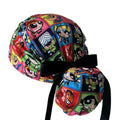 Cute Cartoon Power Trio Inspired Scrub Cap