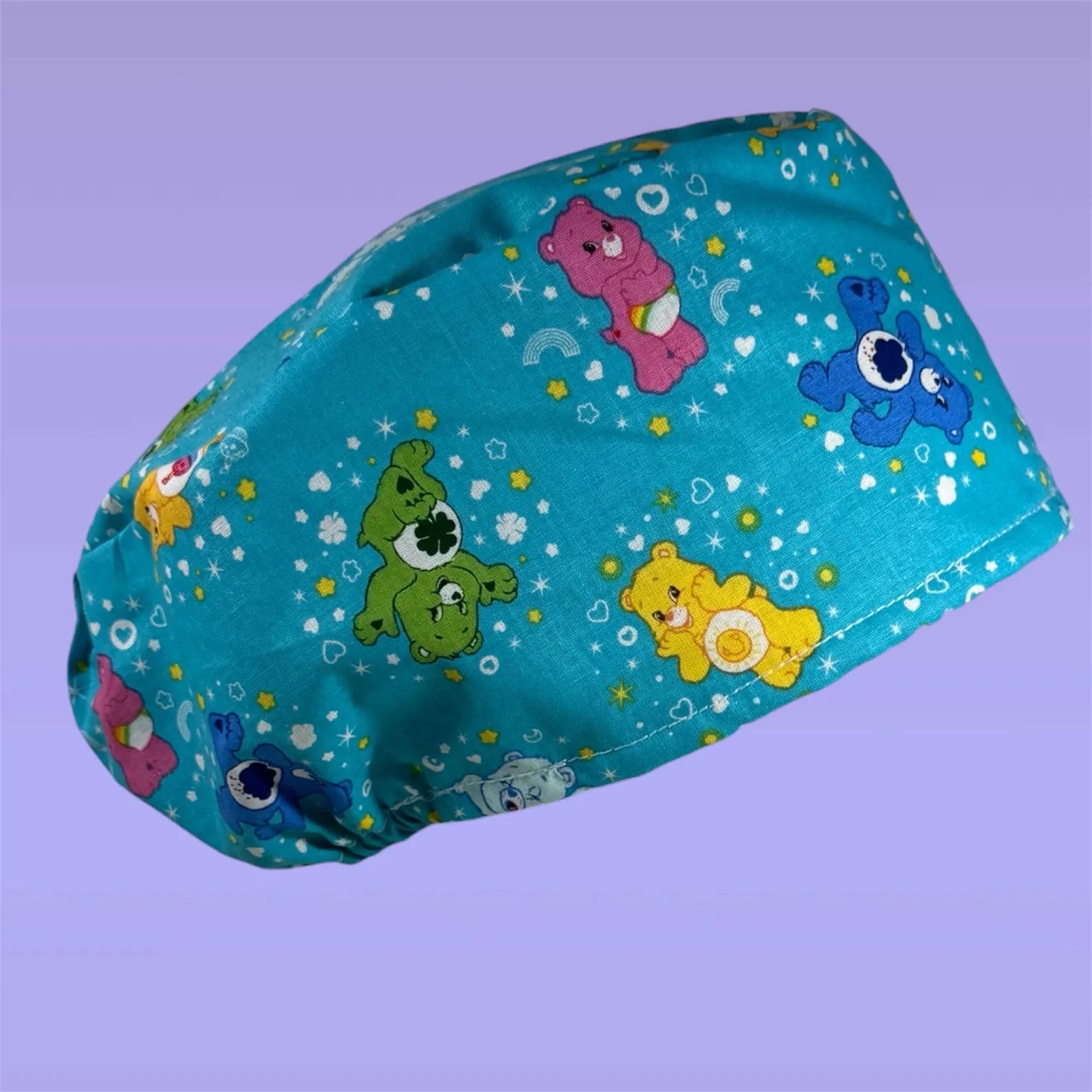 Colorful Bear Scrub Cap