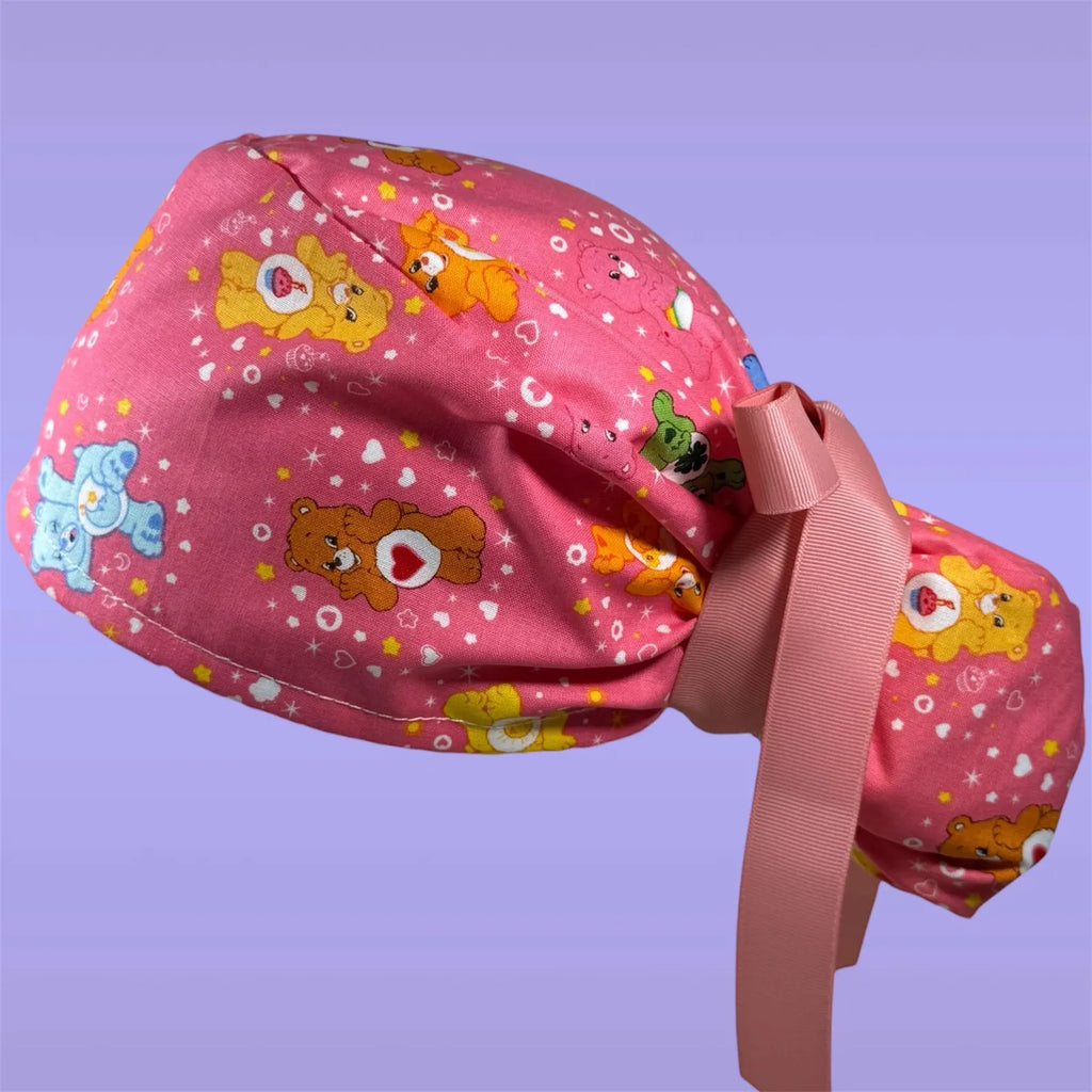 Colorful Bear Scrub Cap