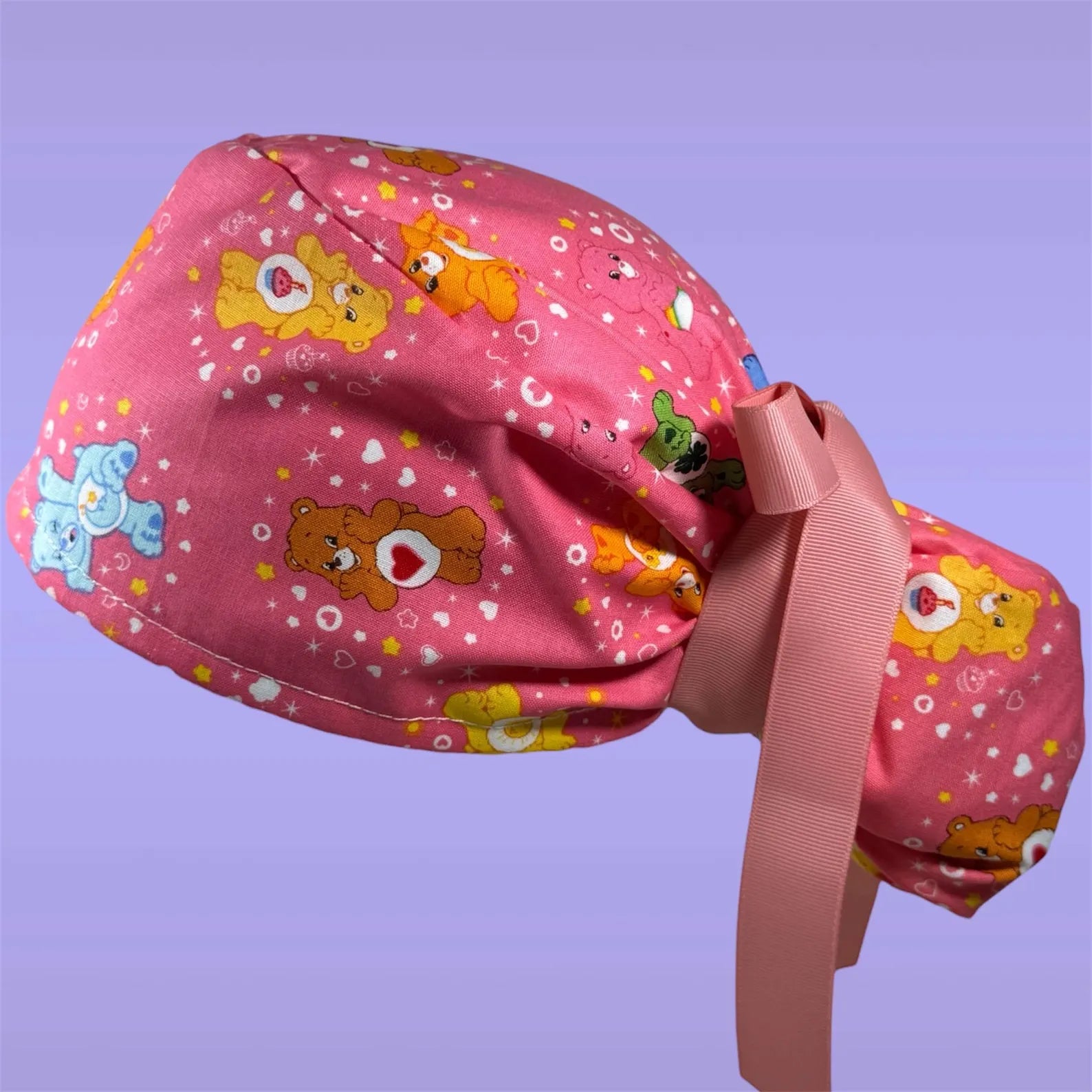 Colorful Bear Scrub Cap