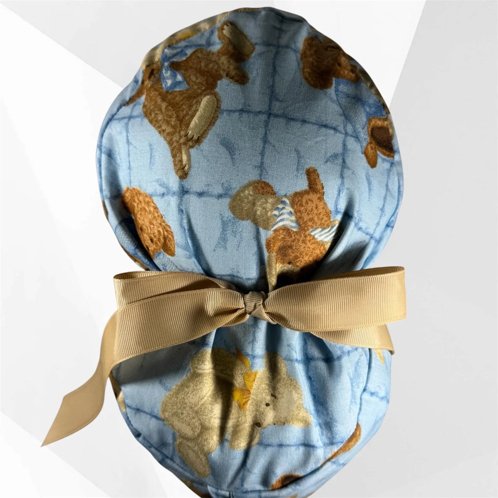 Teddy Bear Scrub Cap