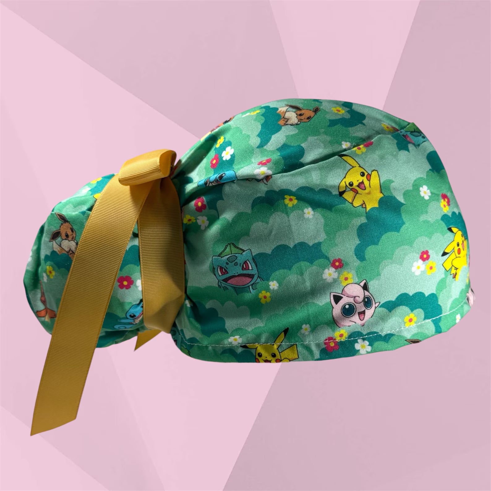 Pocket Monster Inspired Scrub Cap